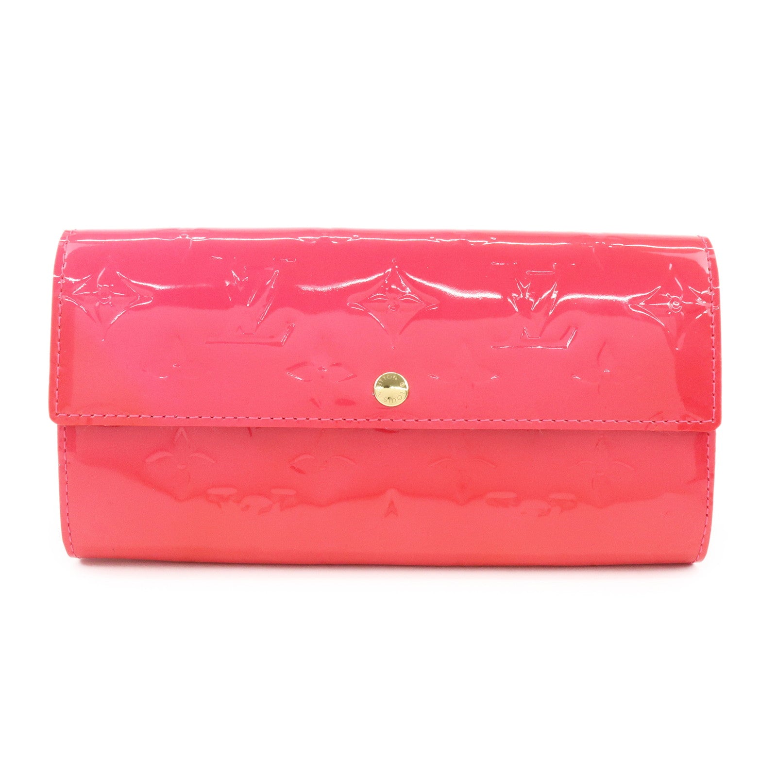 Louis Vuitton Monogram Vernis Portefeuille Sarah Long Wallet M93633
