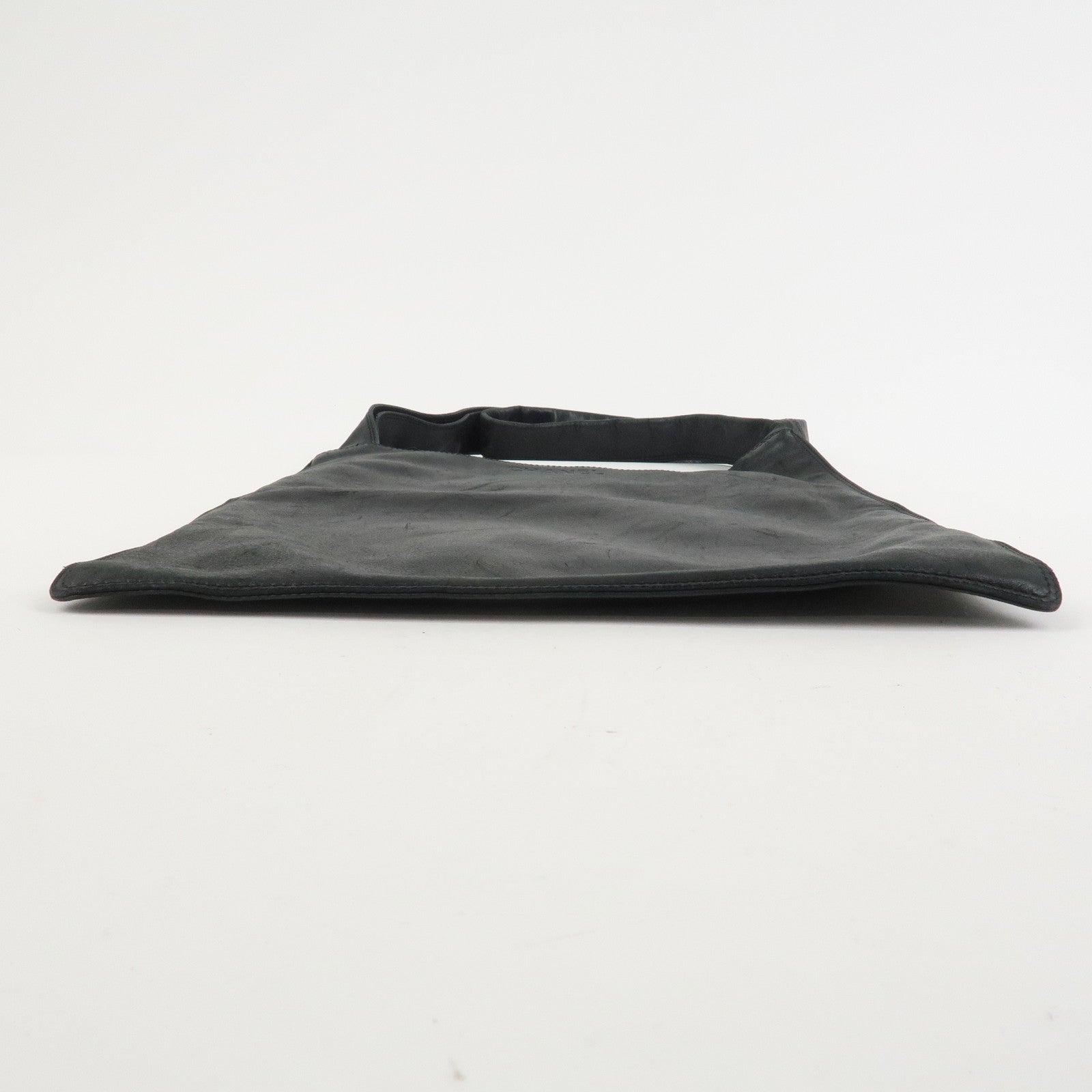 CHANEL Lamb Skin Shoulder Bag Crossbody Bag Black