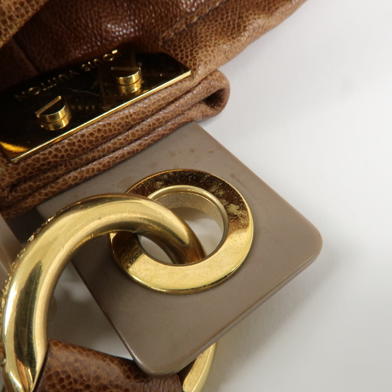 Louis Vuitton Irene 2009 Pre-Fall Collection Hand Bag Brown M47928 Used