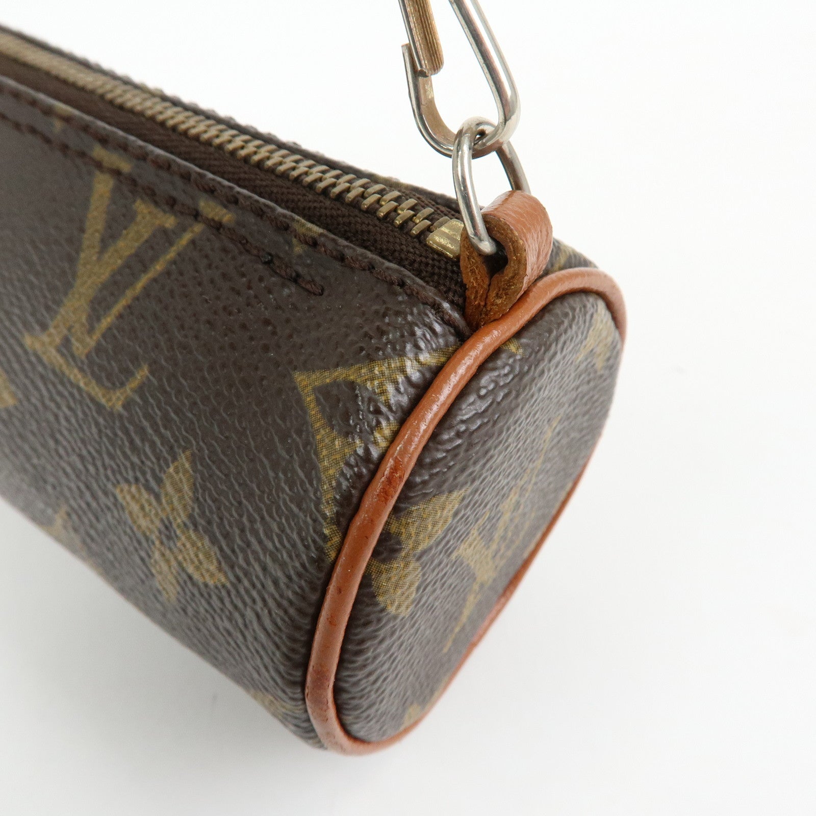 Louis Vuitton Monogram Mini Pouch for Papillon Bag Brown
