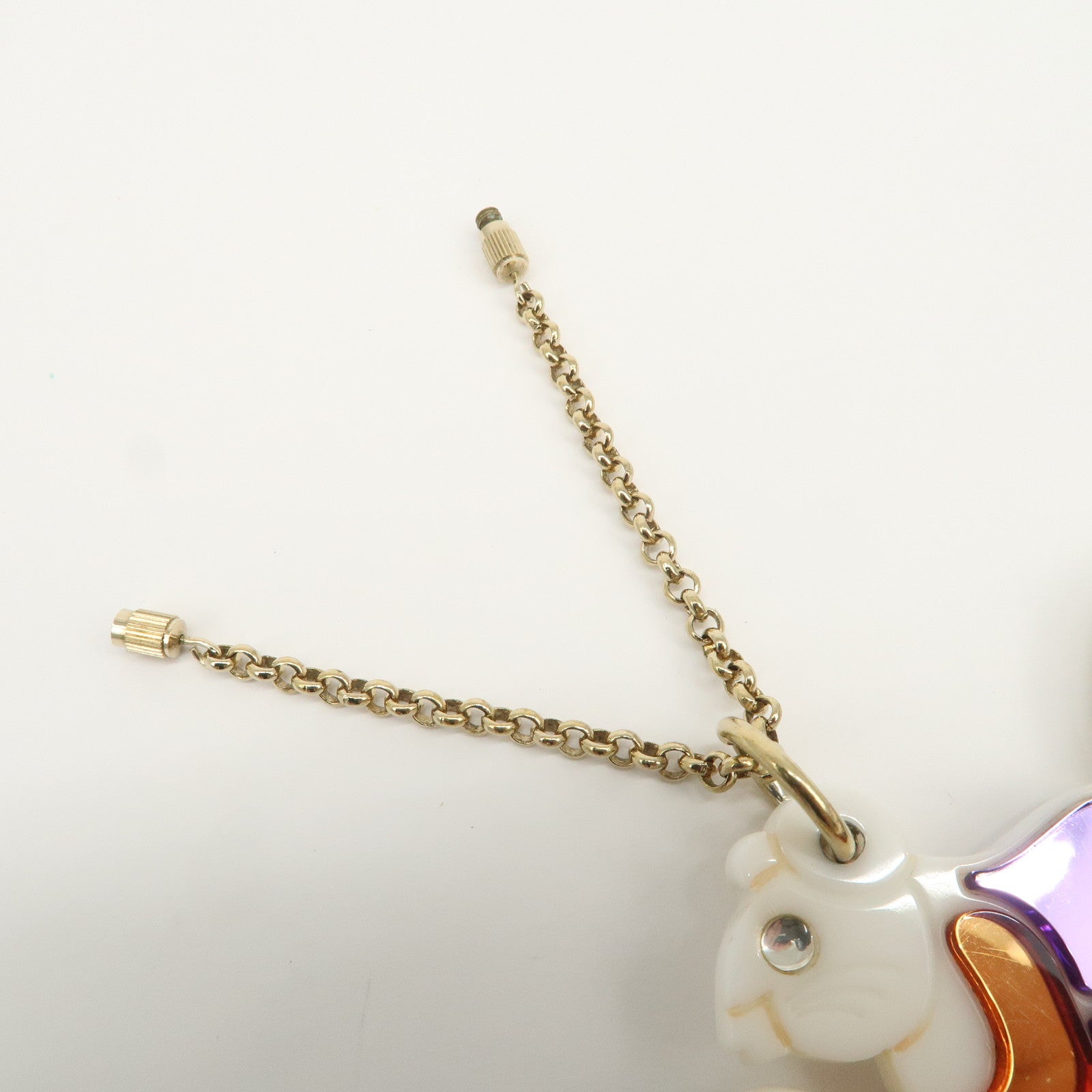 FENDI Plastic Squirrel Bag Charm Key Charm Key Chain Multicolor