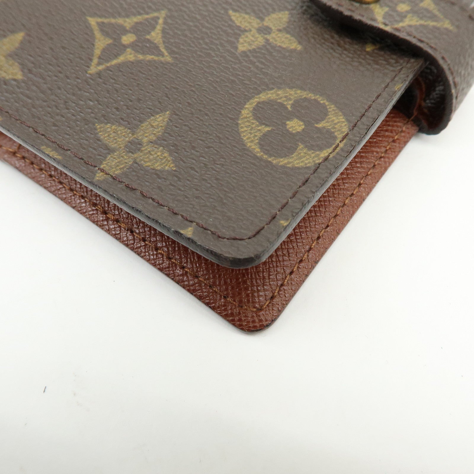 Louis Vuitton Monogram Agenda PM Planner Cover Brown R20005