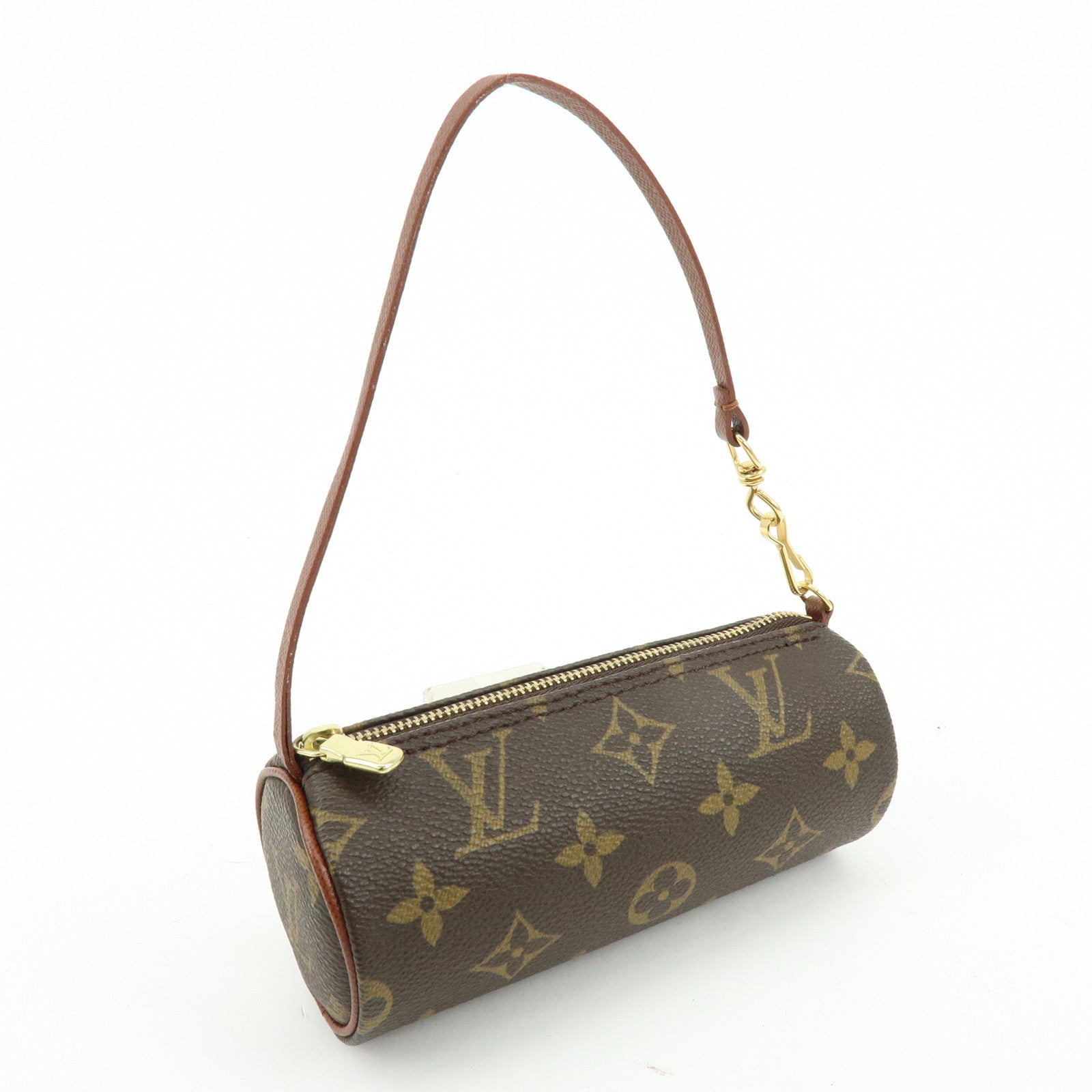 Louis Vuitton Monogram Mini Pouch for Papillon Bag Brown
