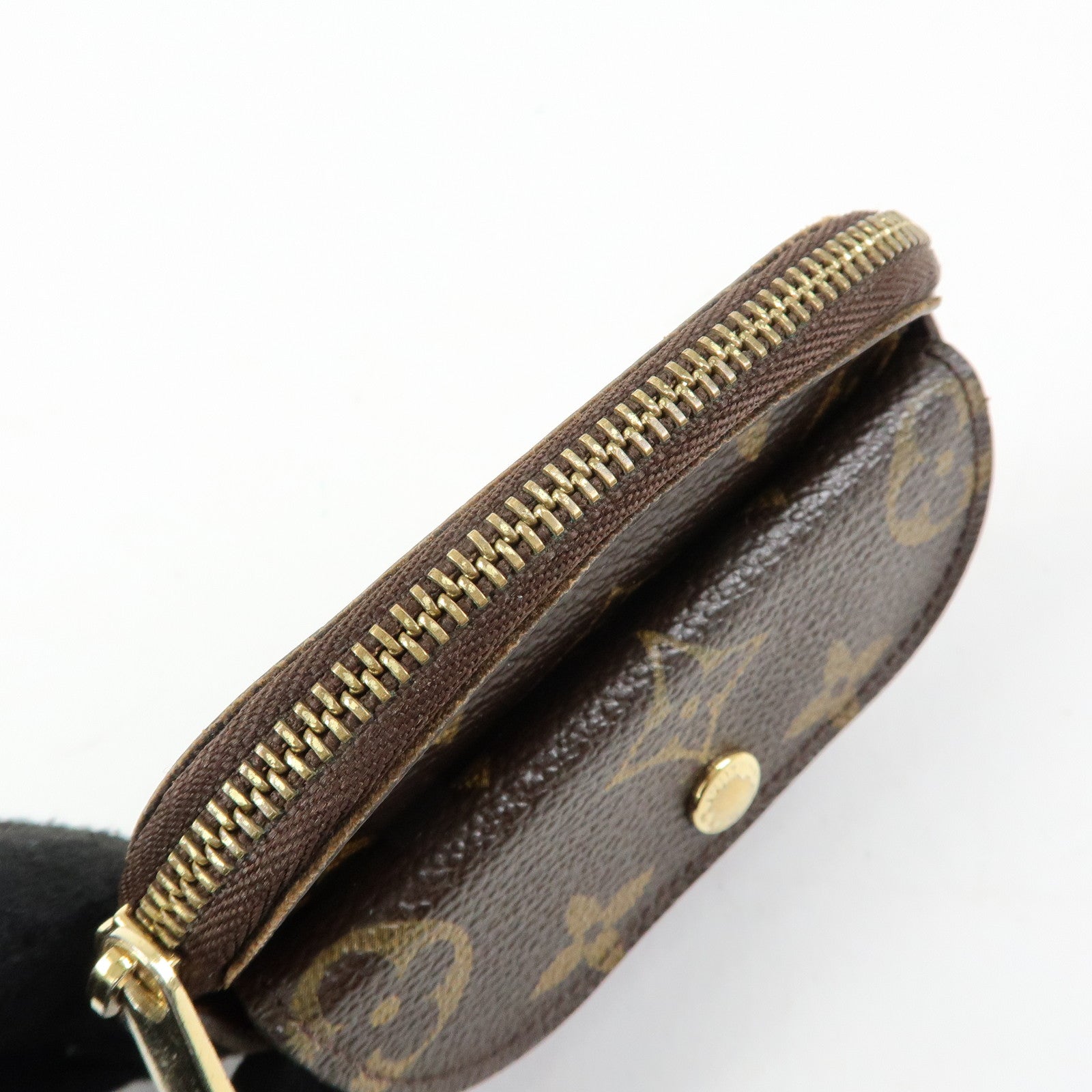 Louis Vuitton Monogram Porte Monnaie Shilling Coin Case M60025