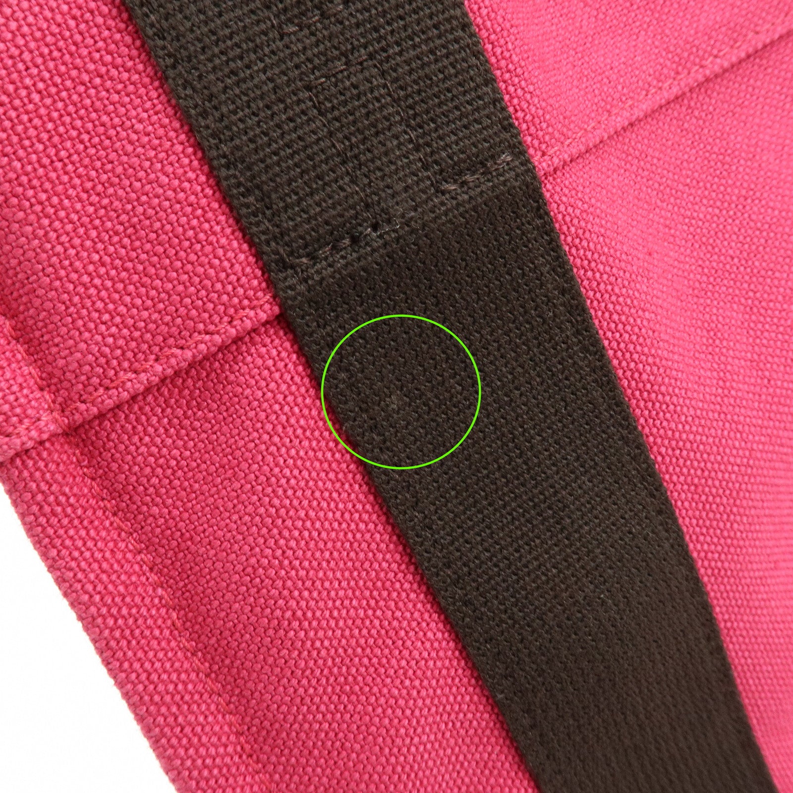 HERMES Sac de Plage Nomade PM Canvas Tote Bag Pink Brown