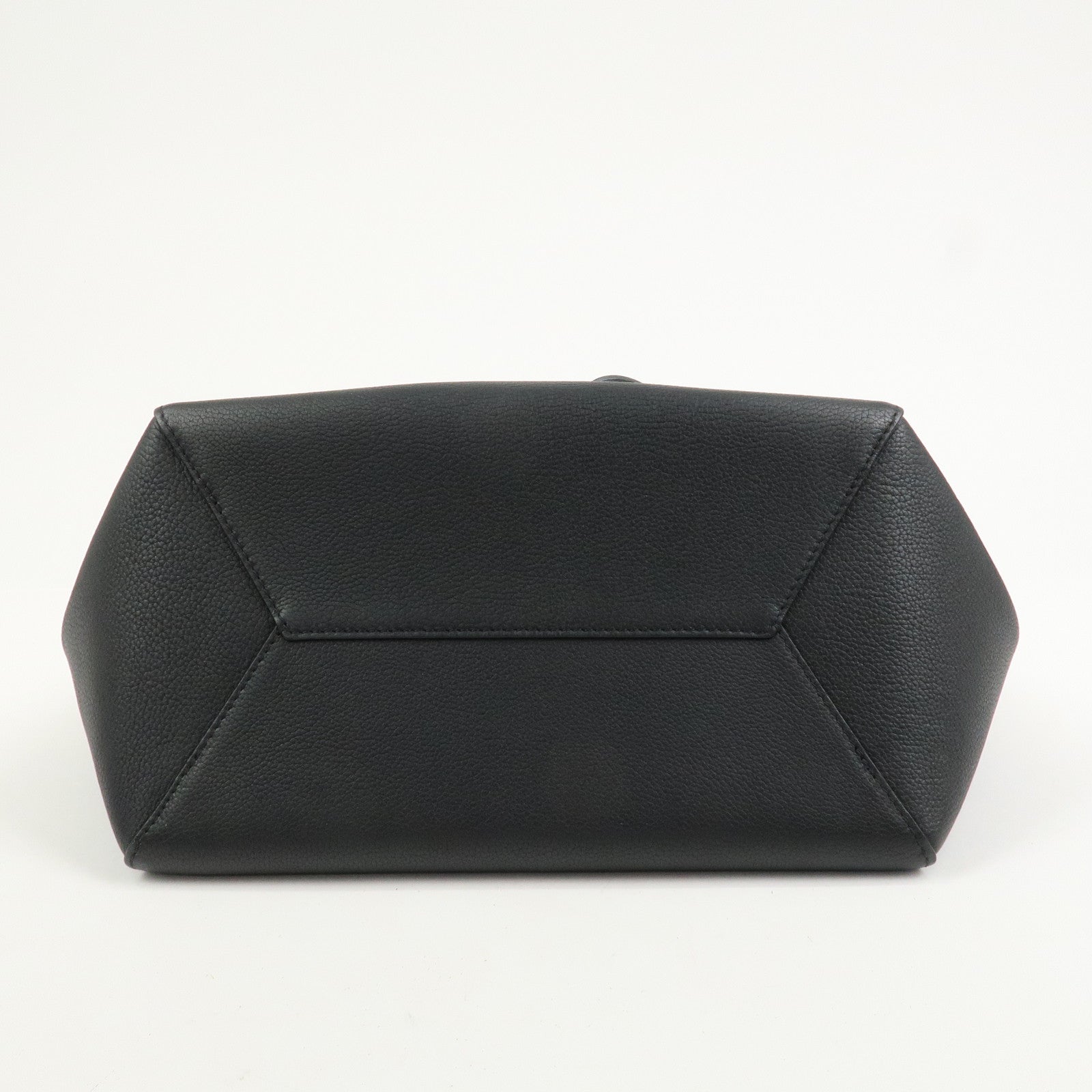 Louis Vuitton Lockme Cabas Leather Tote Bag Hand Bag Noir M42291