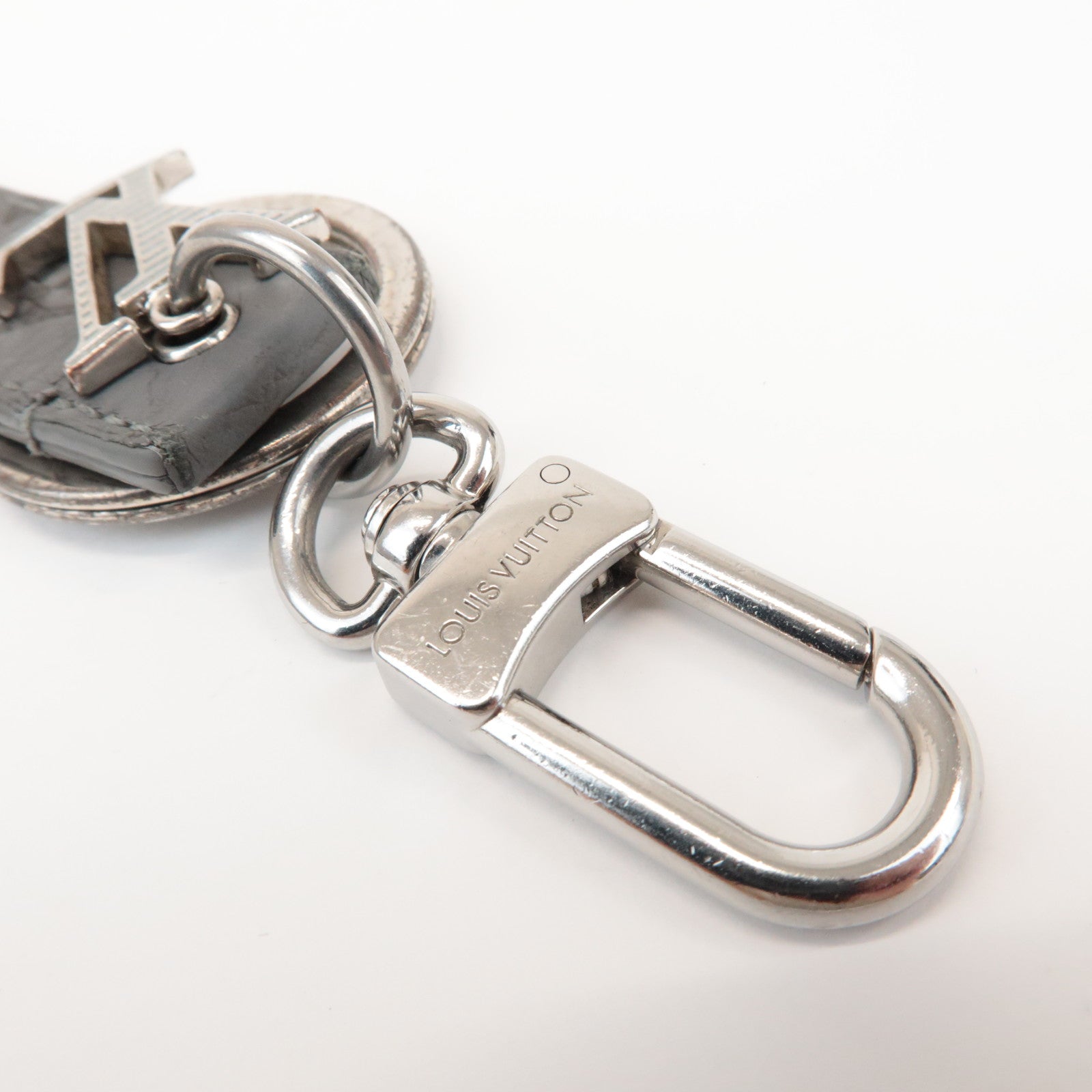 Louis Vuitton Monogram Shadow Dragonne Key Charm Key Holder M82373