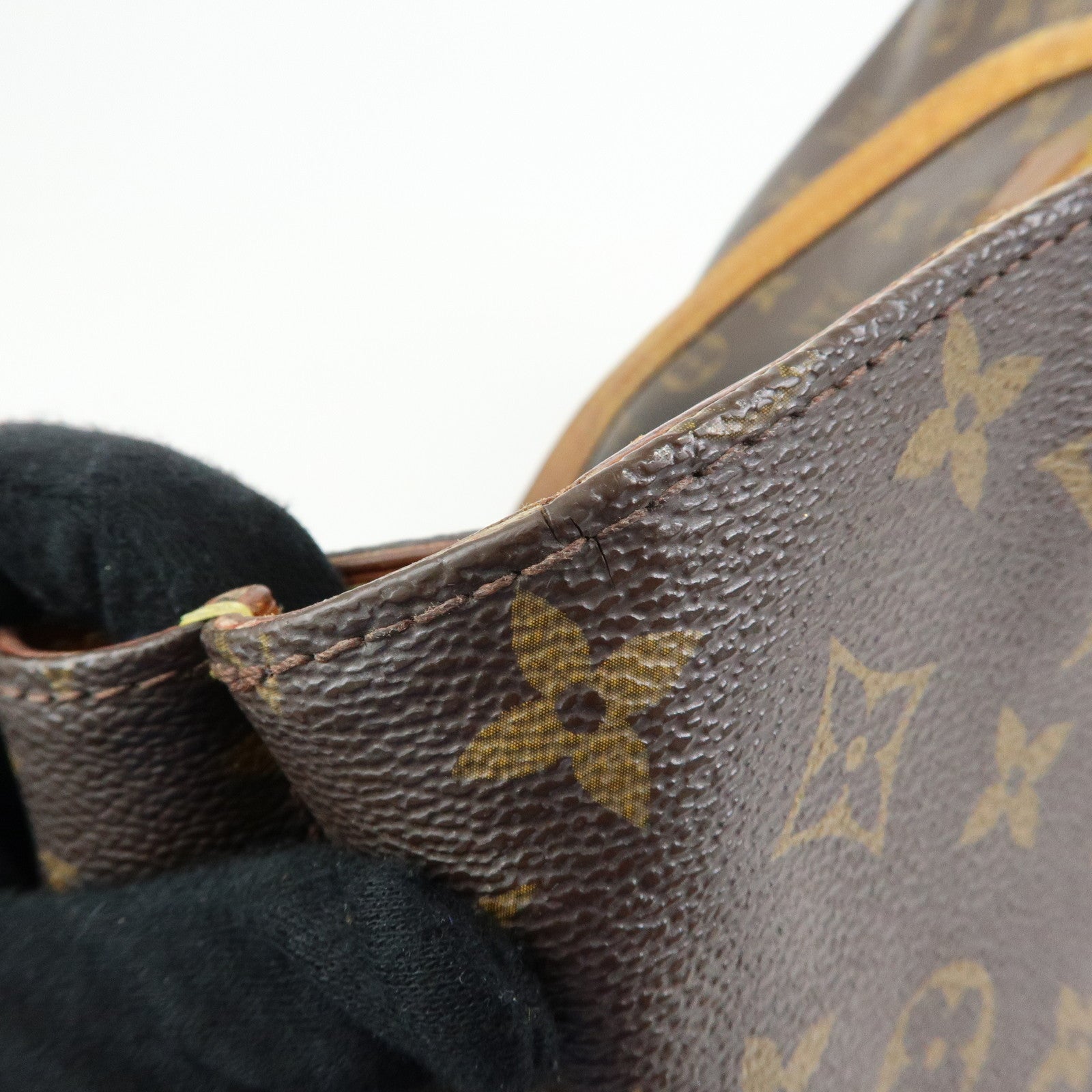 Louis Vuitton Monogram Wilshire MM Tote Bag Brown M45644