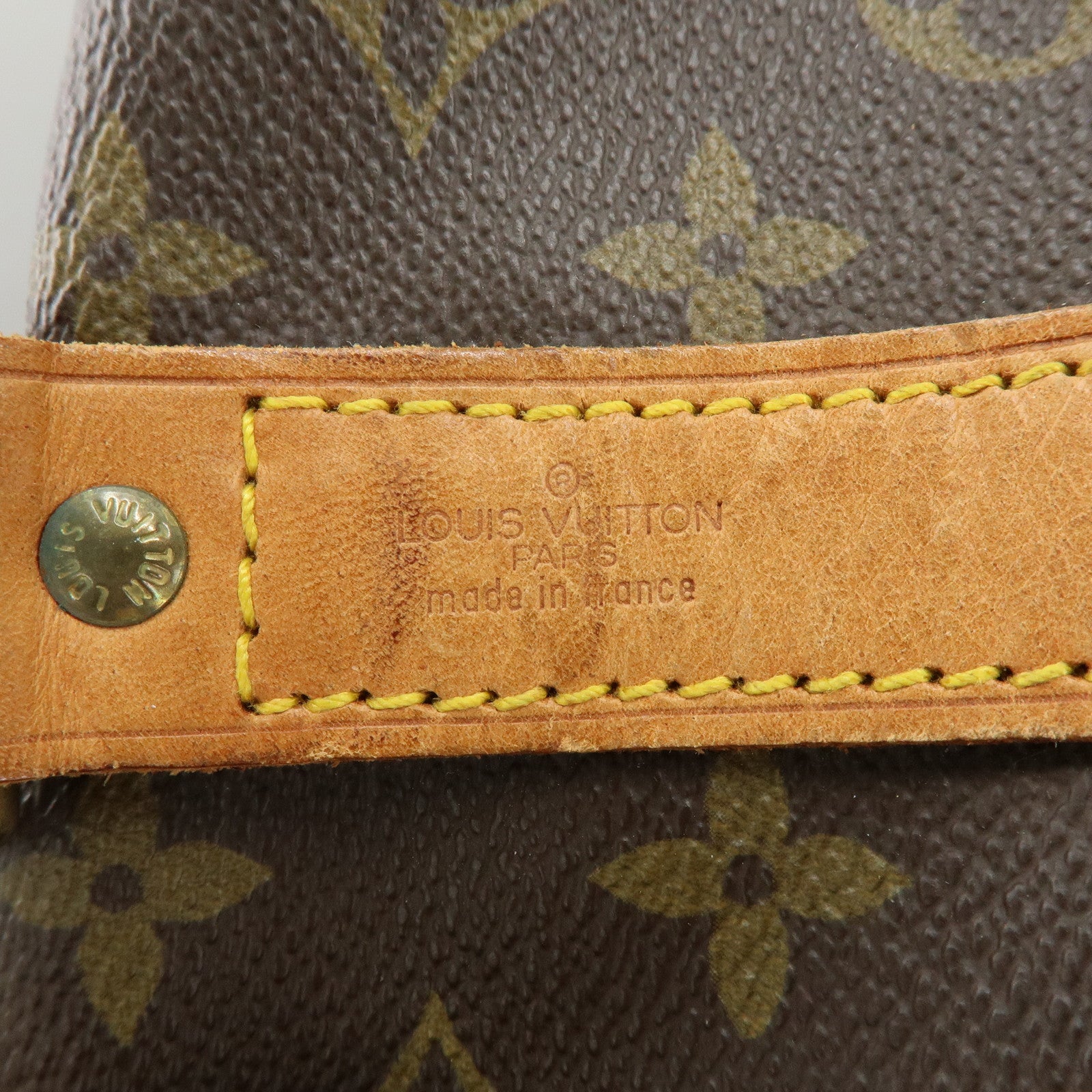 Louis Vuitton Monogram Keep All Bandouliere 60 Boston Bag M41412