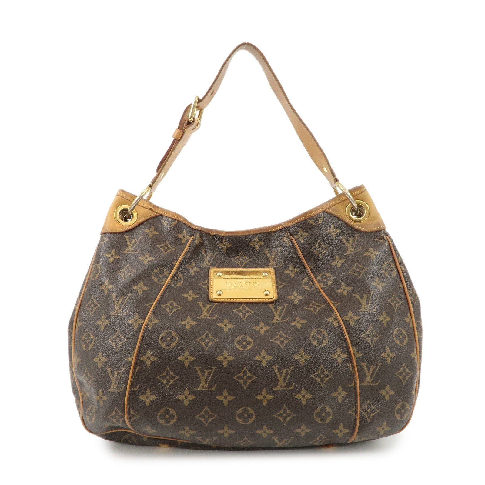 Louis Vuitton Monogram Galliera PM Shoulder Bag Brown M56382
