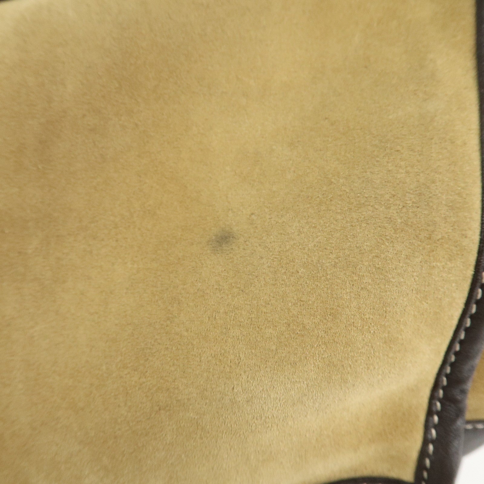 LOEWE Anagram Leather Amazona 40 Hand Bag Beige Brown