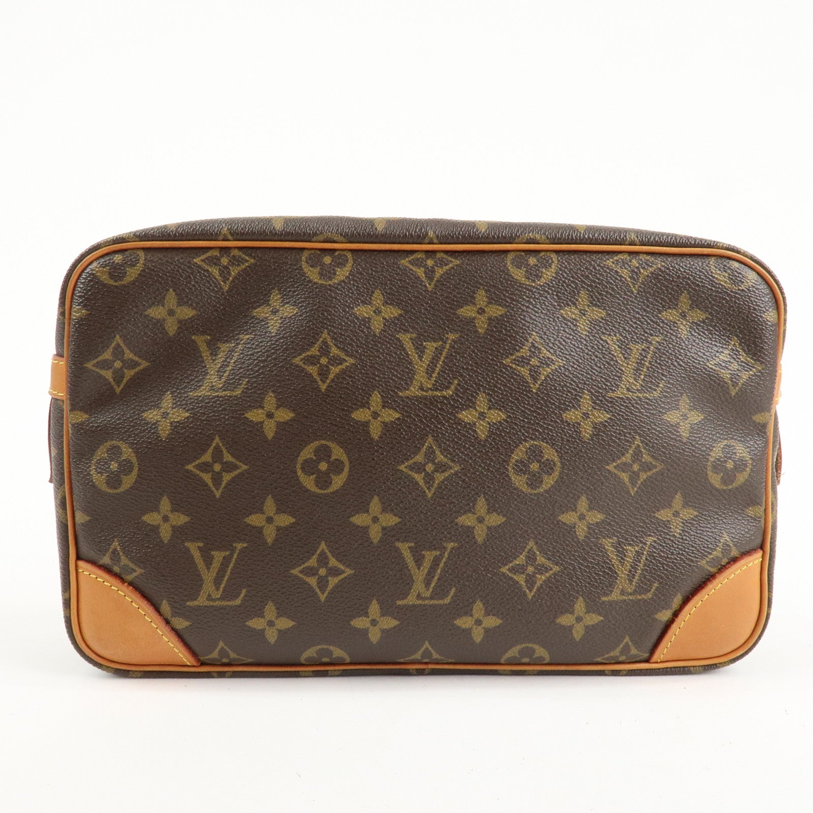 Louis Vuitton Monogram Compiegne 28 Pouch Clutch Bag M51845 Used