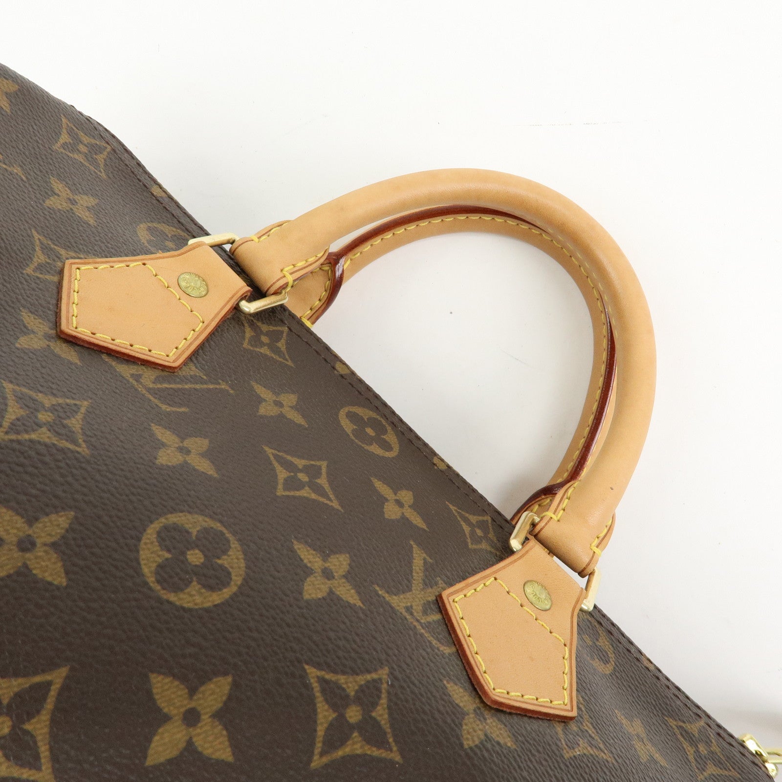 Louis Vuitton Monogram Speedy 30 Boston Bag Hand Bag Brown M41526