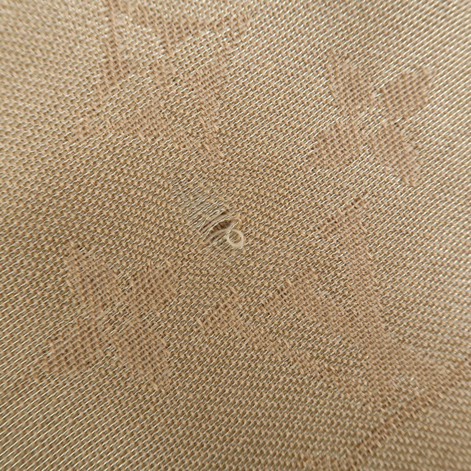 Louis Vuitton Shawl Monogram Shine Silk Rayon Scarf Beige M70459