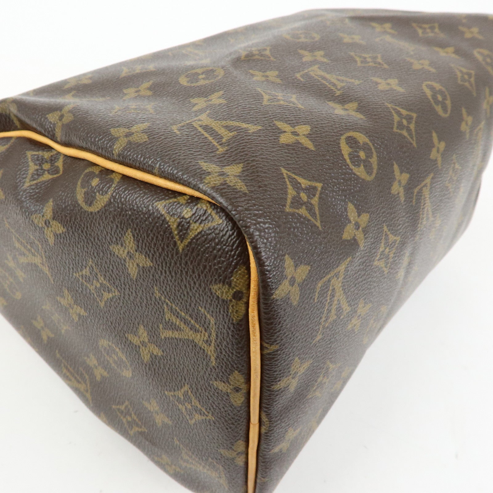 Louis Vuitton Monogram Speedy 30 Boston Bag Hand Bag Brown M41526