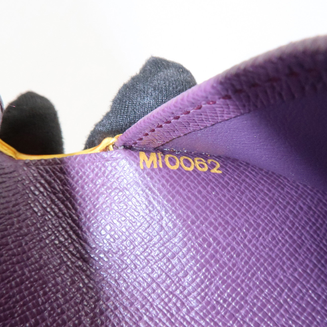 Louis Vuitton Epi Portefeuille Bié Compact Wallet Yellow M63559