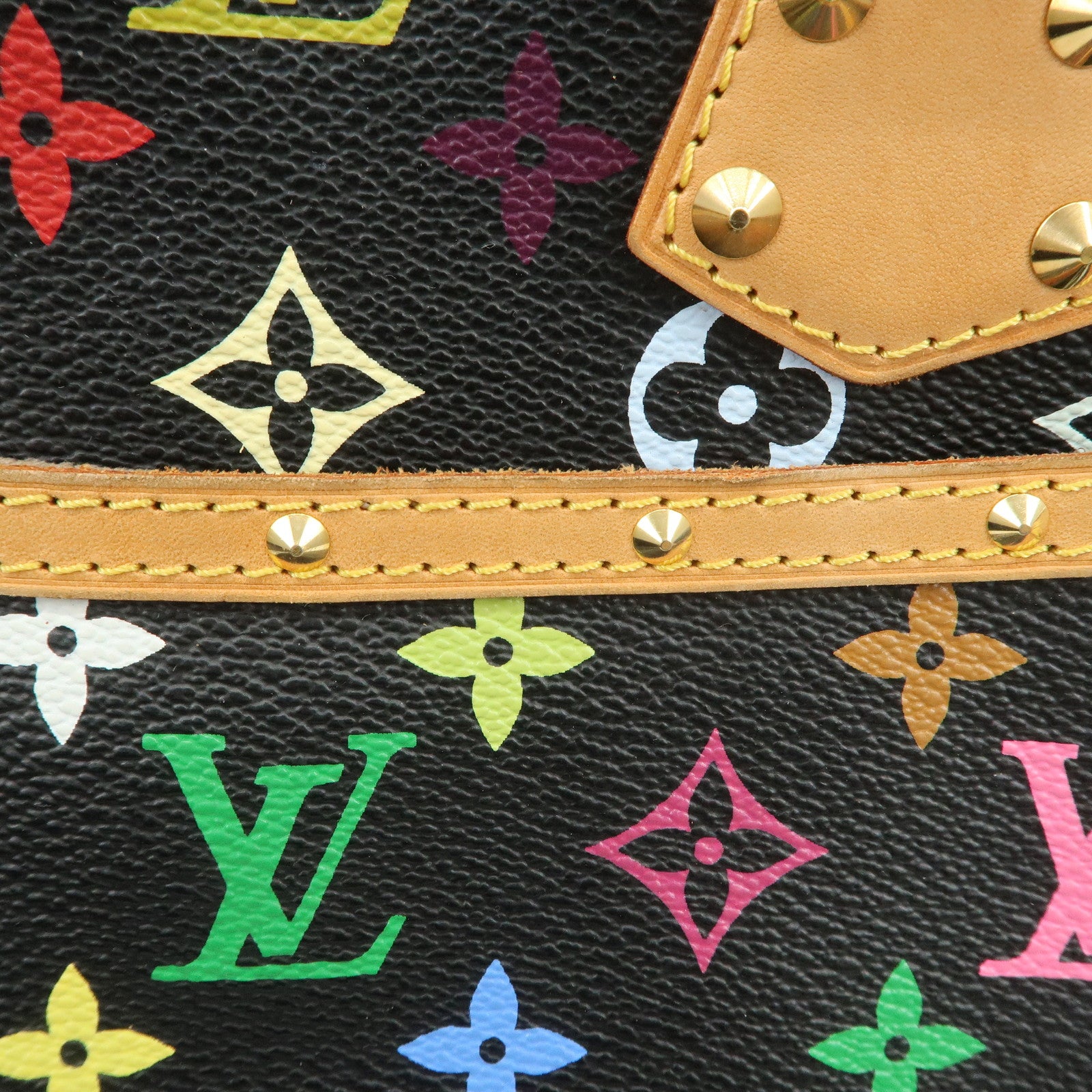 Louis Vuitton Monogram Multicolor Trouville Hand Bag M92662