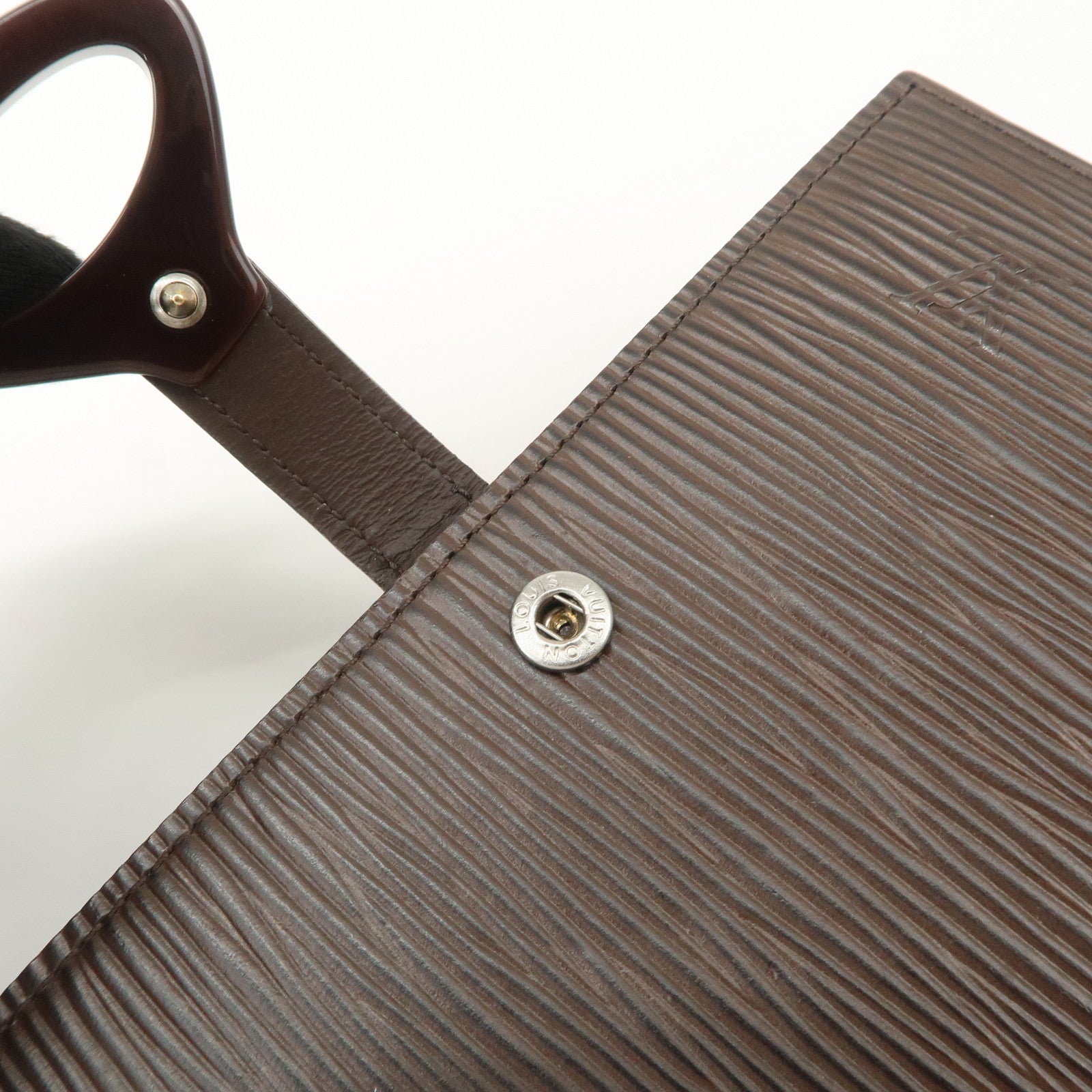 Louis Vuitton Epi Agenda PM Planner Cover Mocha R2009B