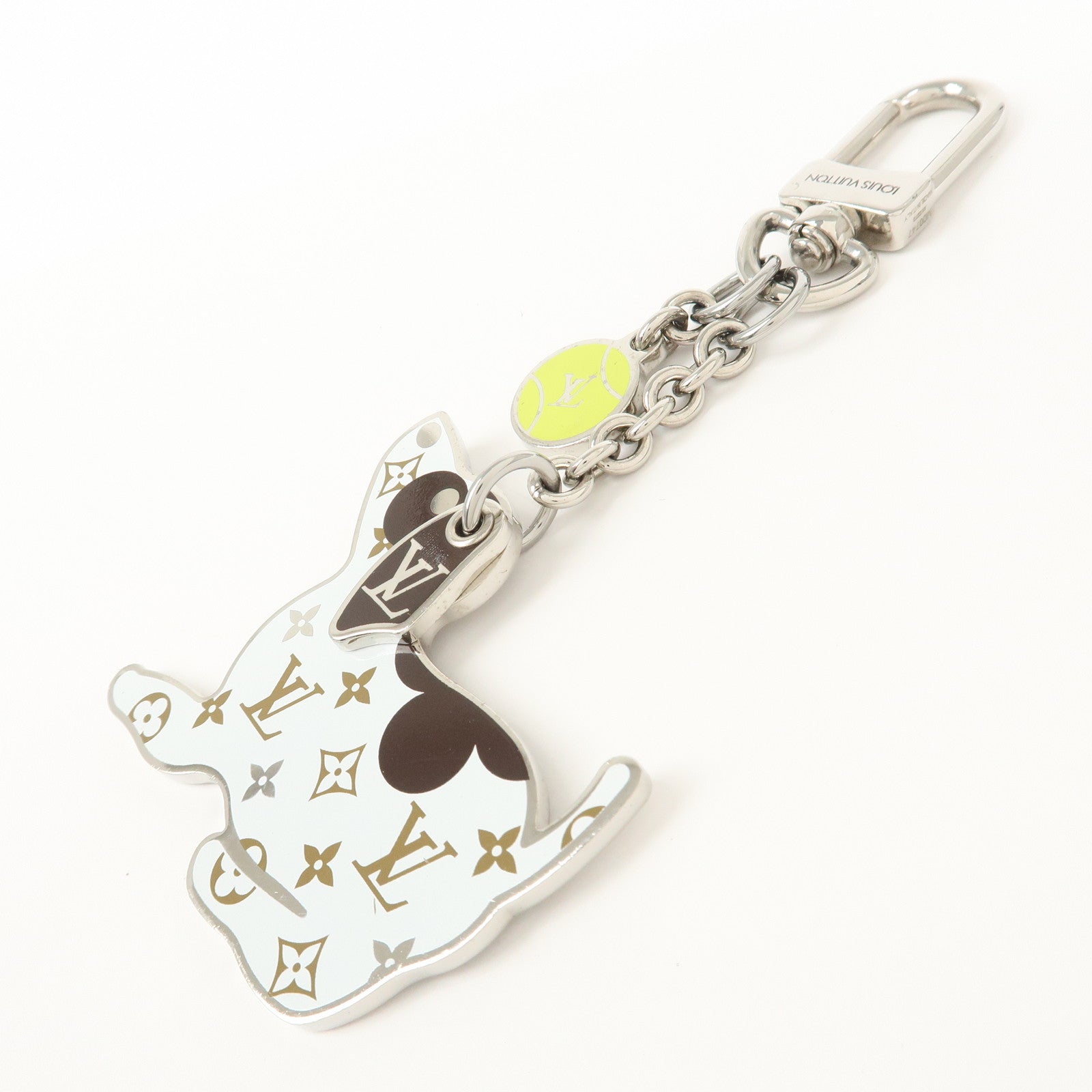 Louis Vuitton Monogram Bijou Sac Dog Bag Charm Key Charm M00747