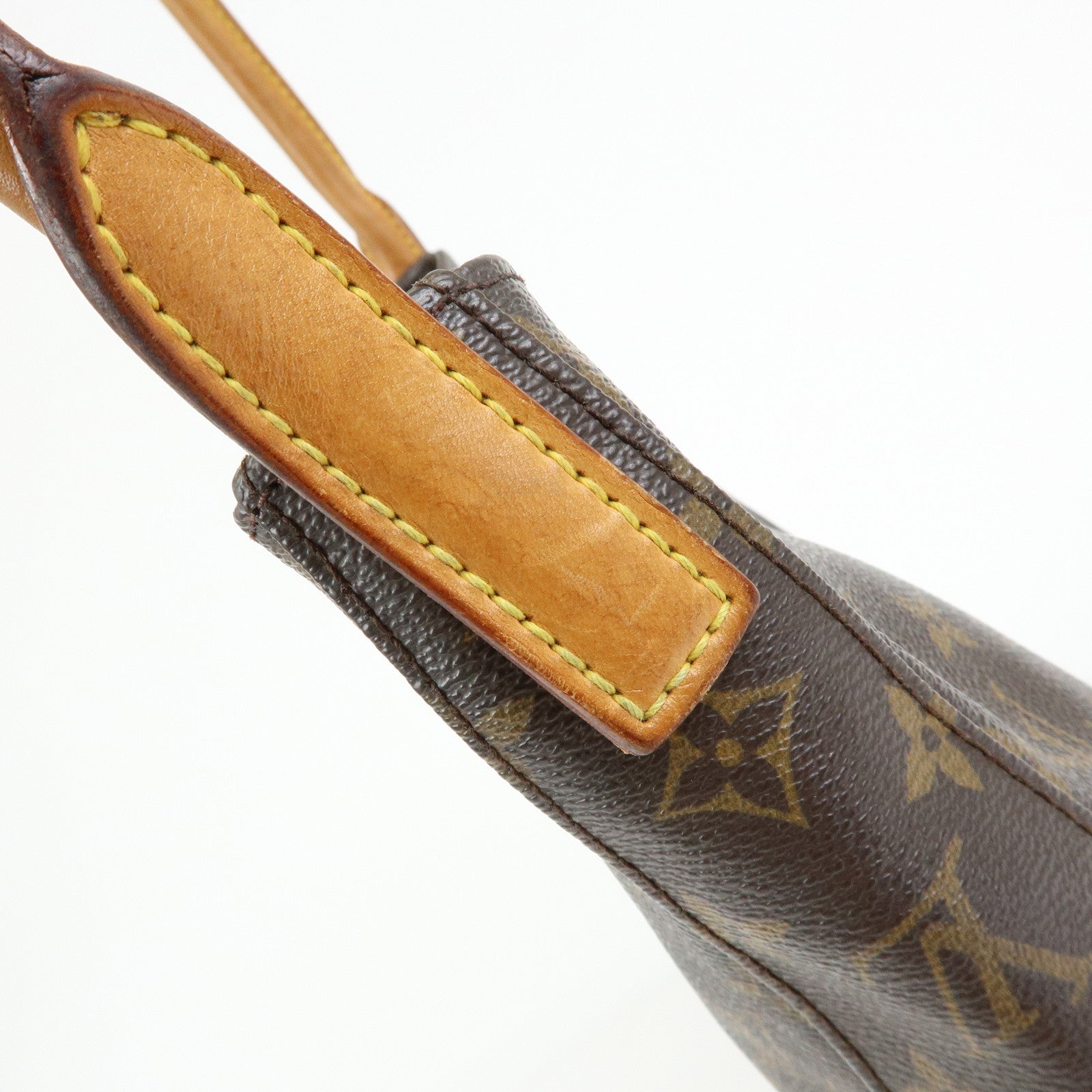 Louis Vuitton Monogram Looping GM Shoulder Bag Brown M51145