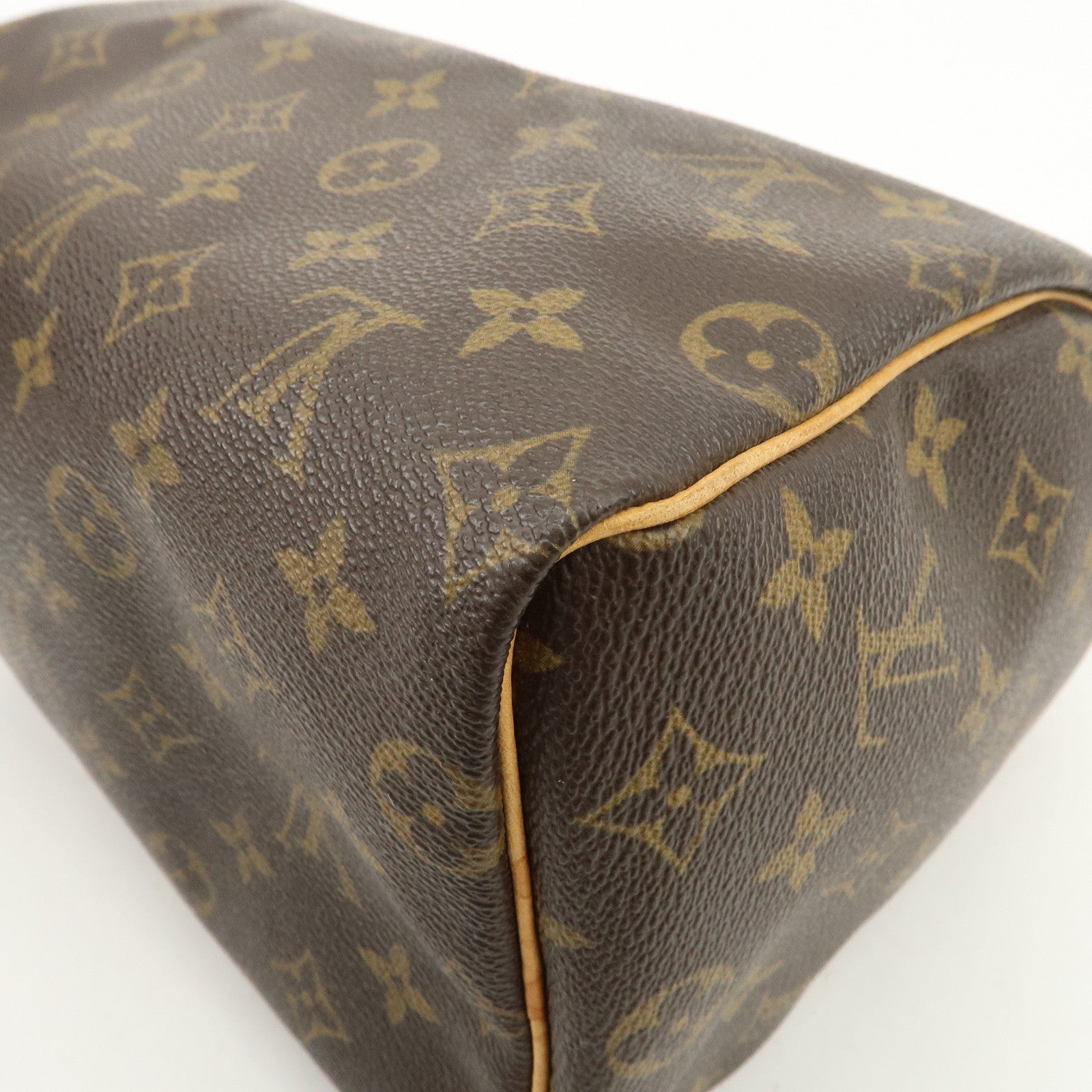 Louis Vuitton Monogram Speedy 25 Boston Bag Hand Bag Brown M41528
