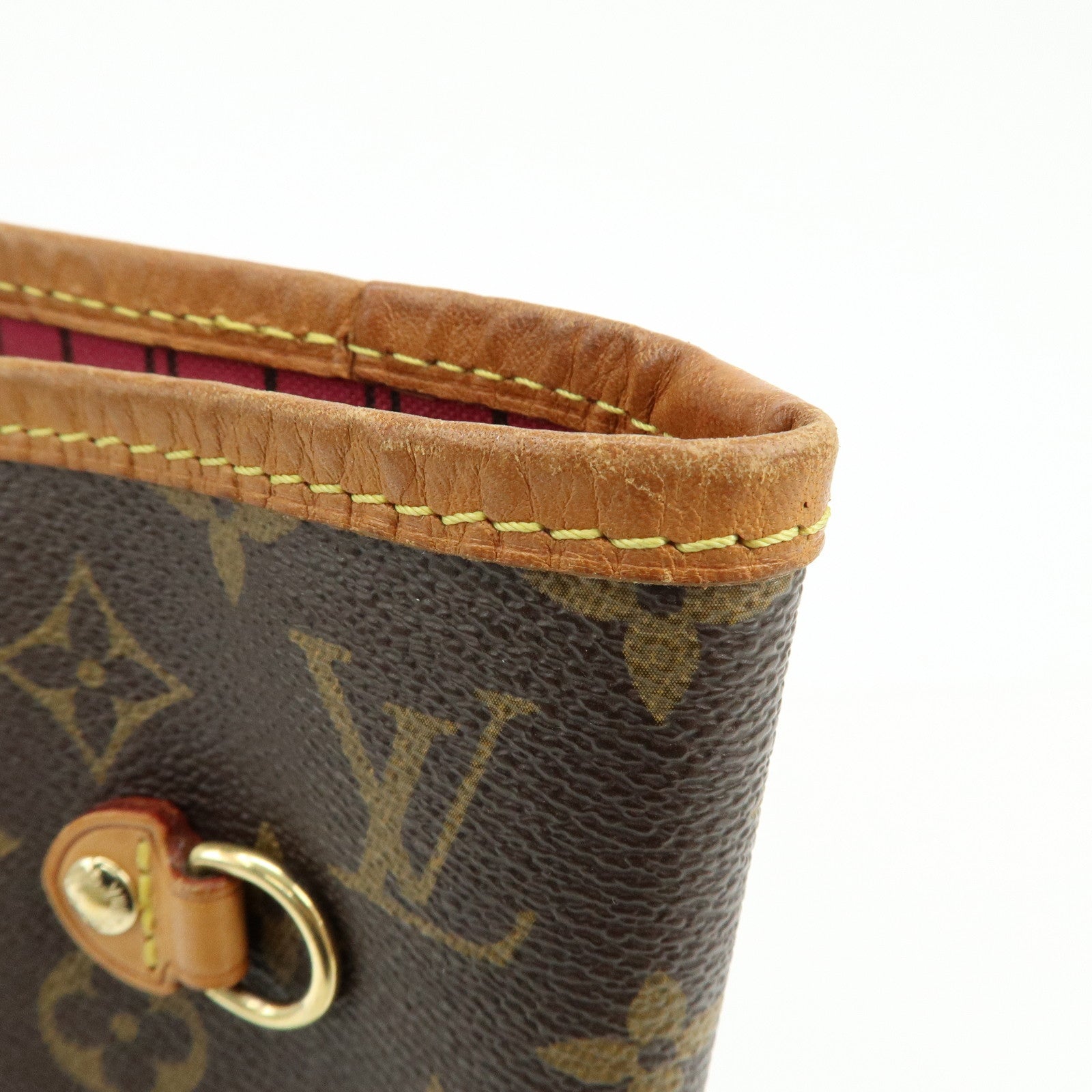 Louis Vuitton Monogram Neverfull MM Tote Bag Brown M41178