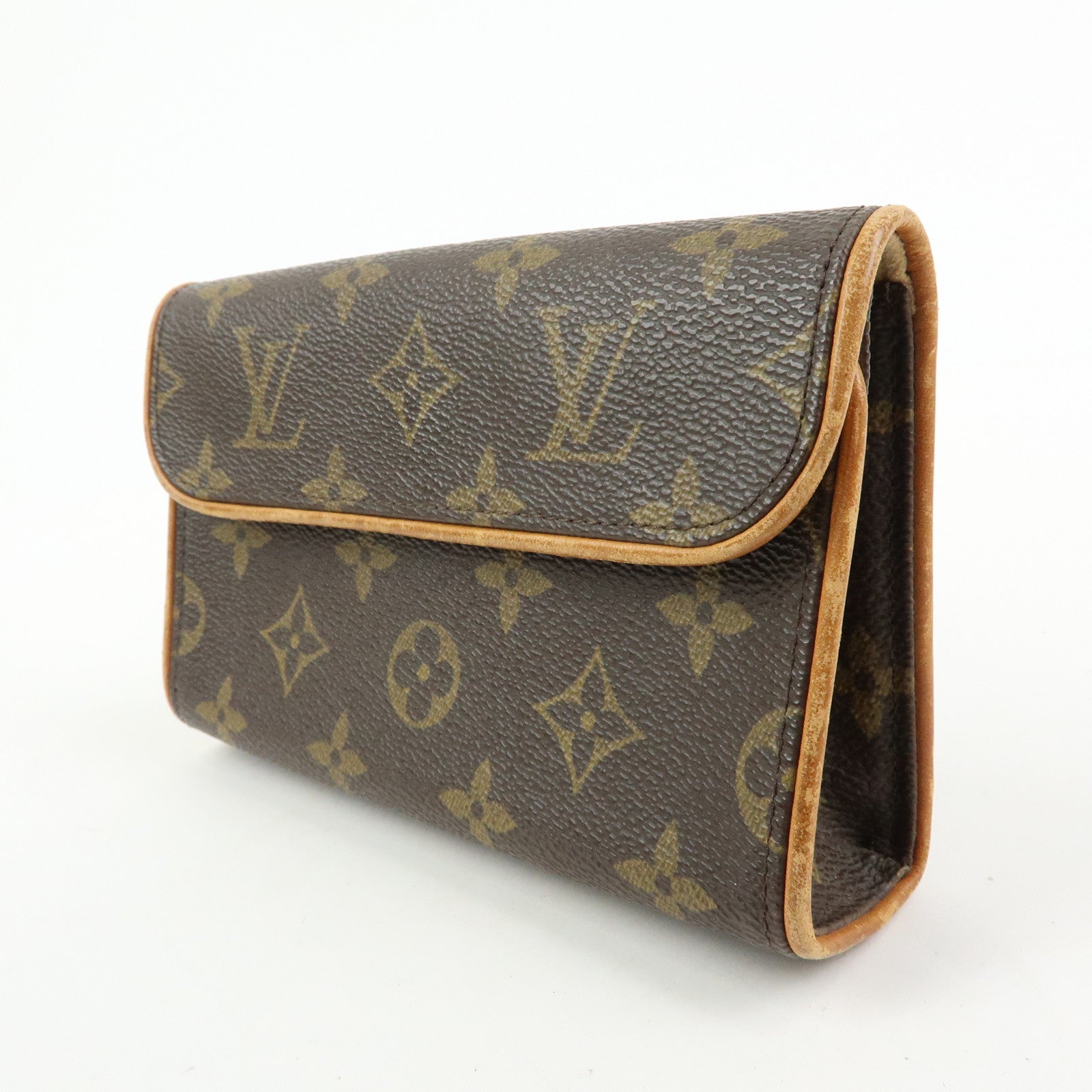 Louis Vuitton Monogram Pochette Florentine Waist Bag Belt XS M51855