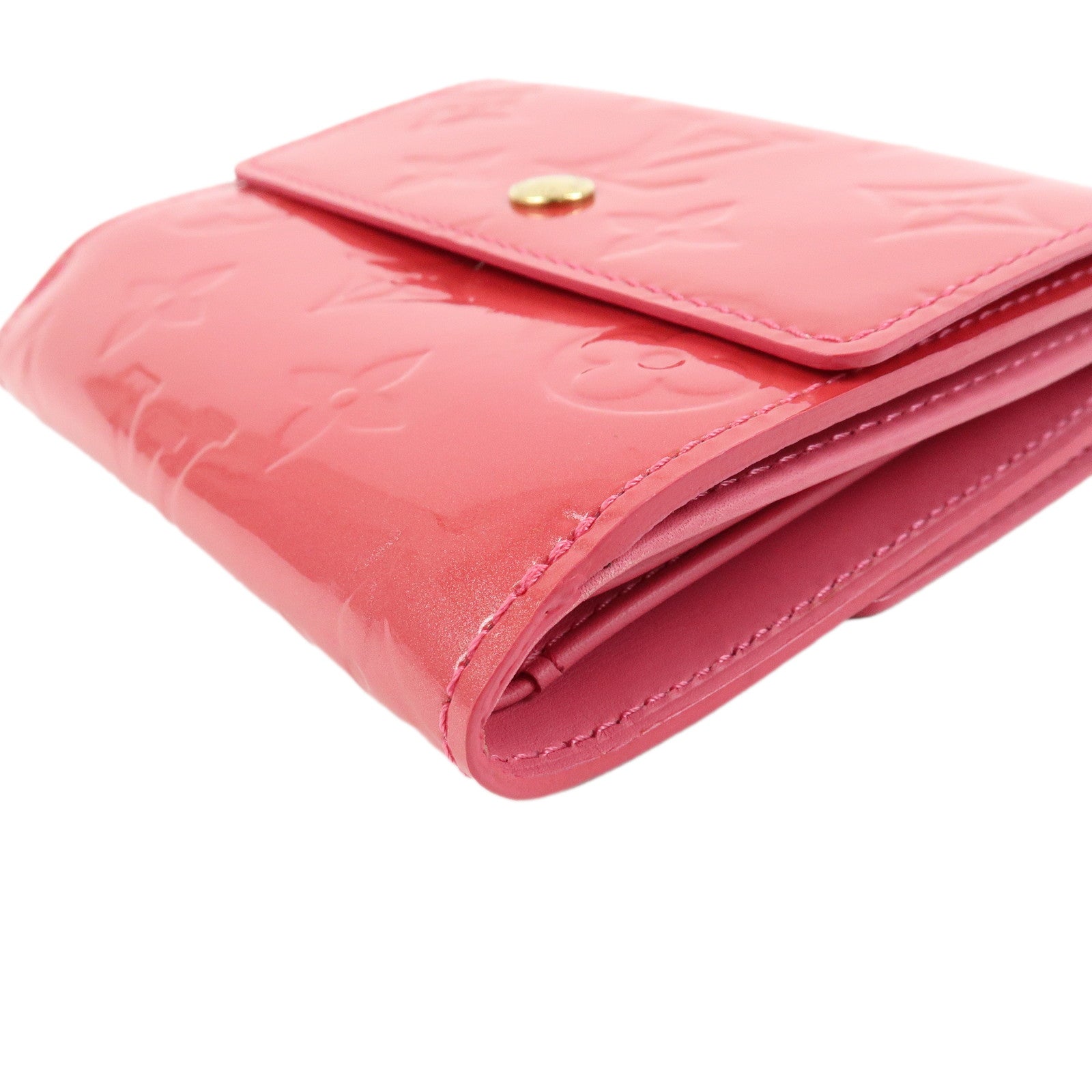 Louis Vuitton Vernis Porte Monnaie Billets Cartes Credit M9139F