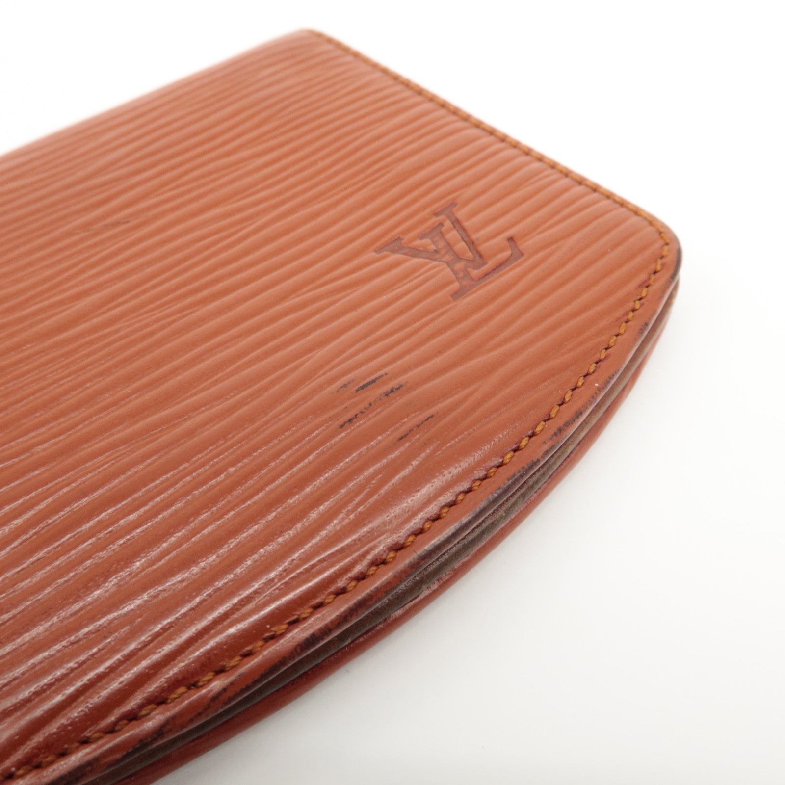 Louis Vuitton Epi Set of 2 Leather Coin Case Key Case M63815 M63703 Used