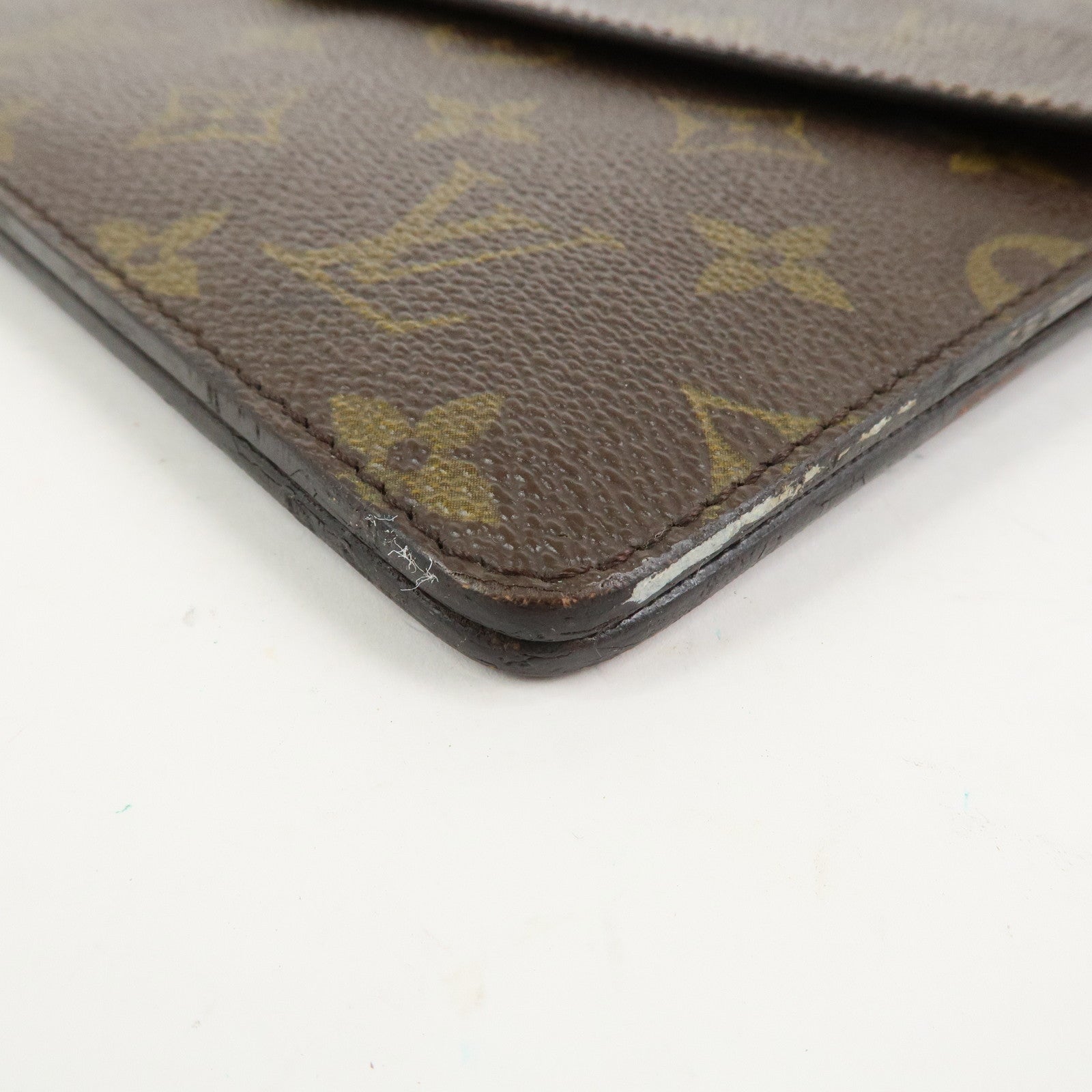 Louis Vuitton Monogram Double Rabat Shoulder Bag Brown M51815