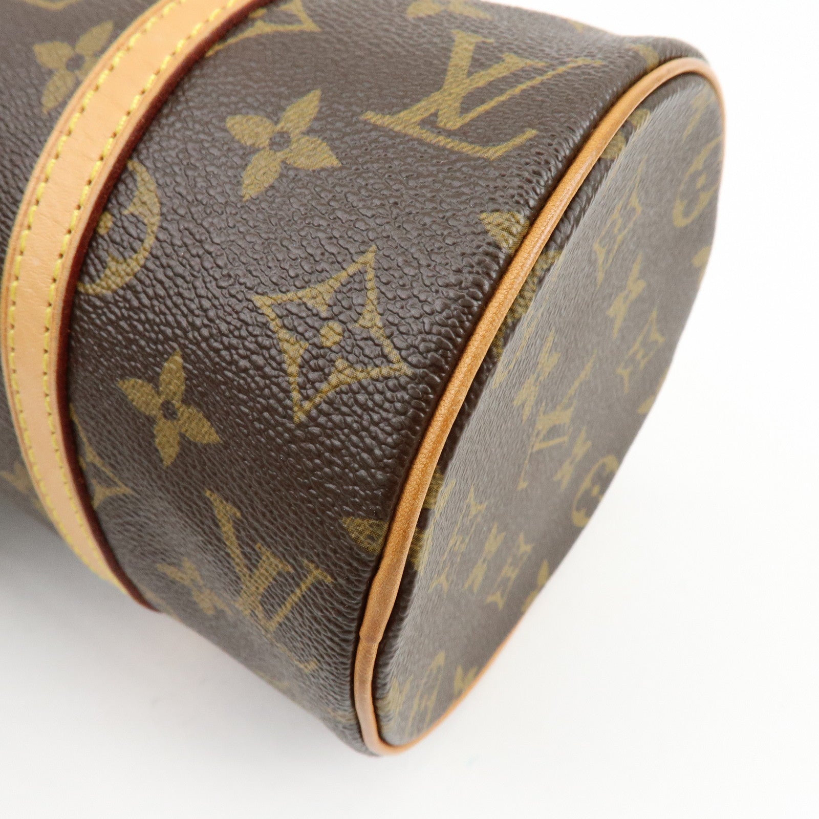Louis Vuitton Monogram Papillon 26 Hand Bag Brown M51386