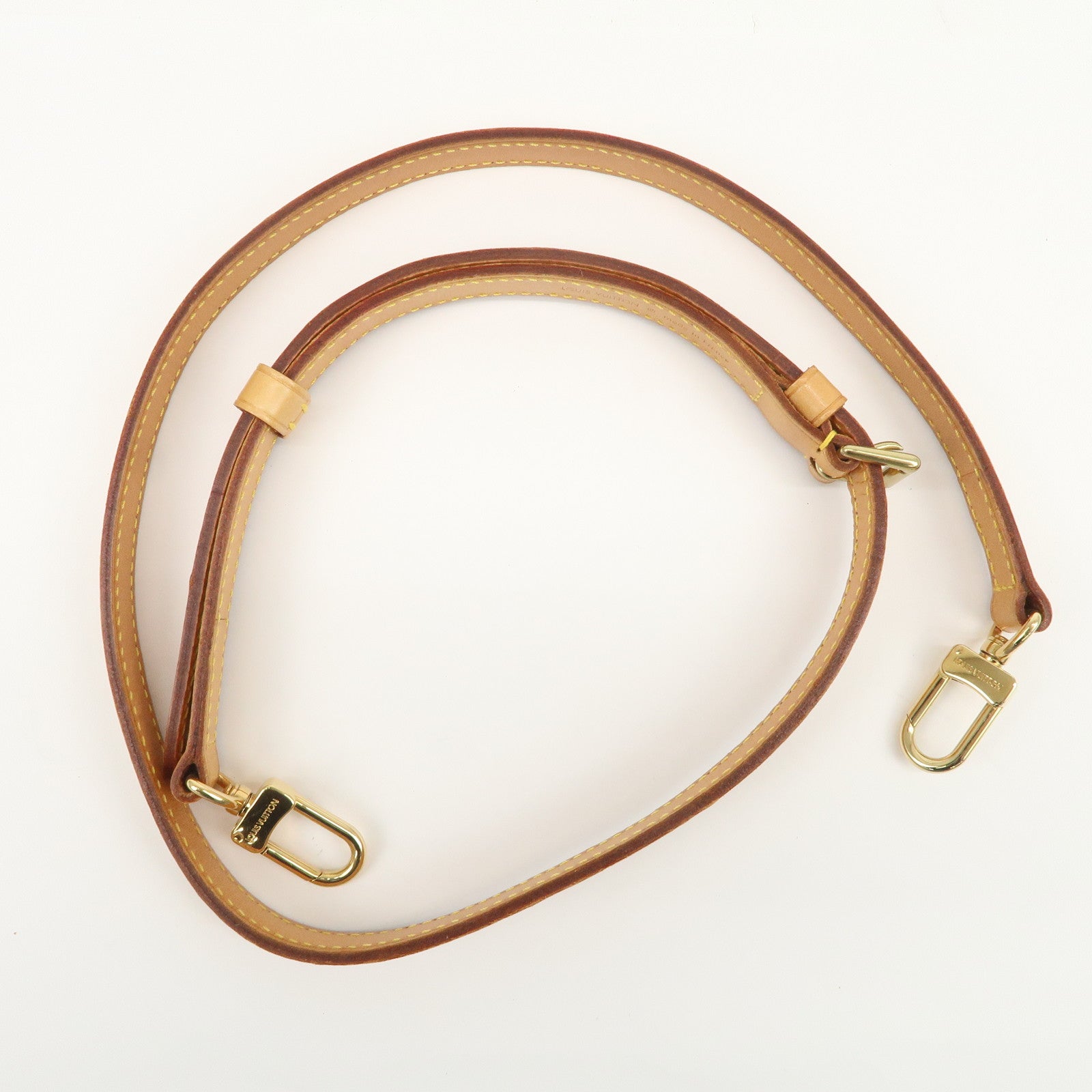 Louis Vuitton Adjustable Leather Shoulder Strap 120cm 1.6cm J52312