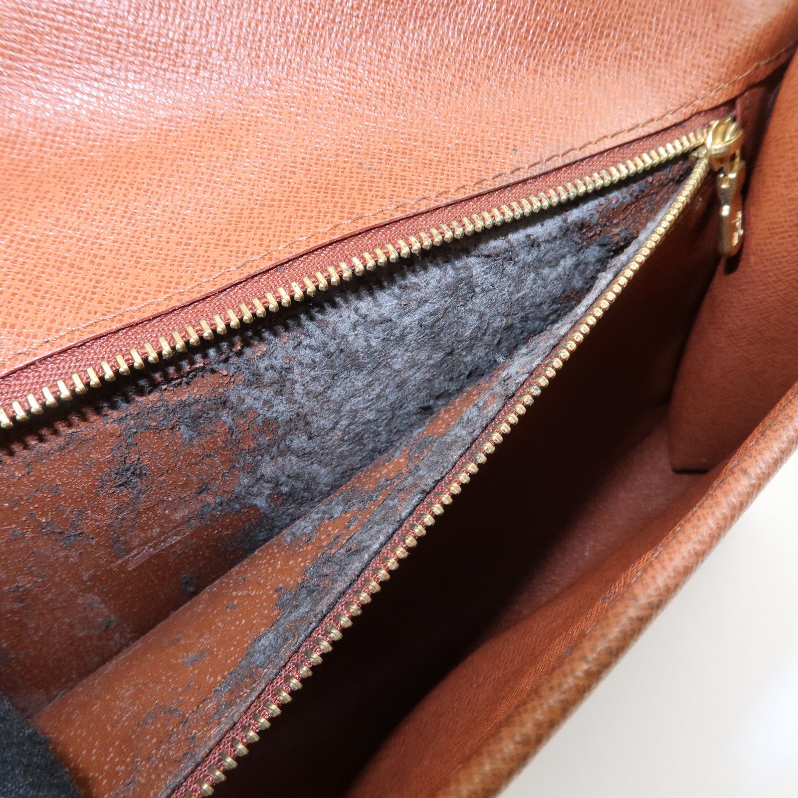 Louis Vuitton Monogram Bordeaux Shoulder Bag Hand Bag M51798 Used