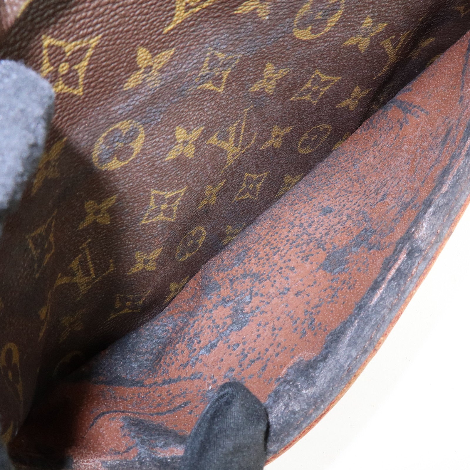Louis Vuitton Monogram Compiegne 28 Pouch Clutch Bag Brown M51845