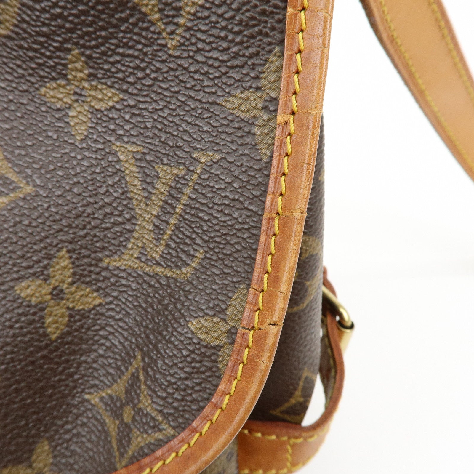 Louis Vuitton Monogram Saumur 30 Canvas Shoulder Bag Brown M42256