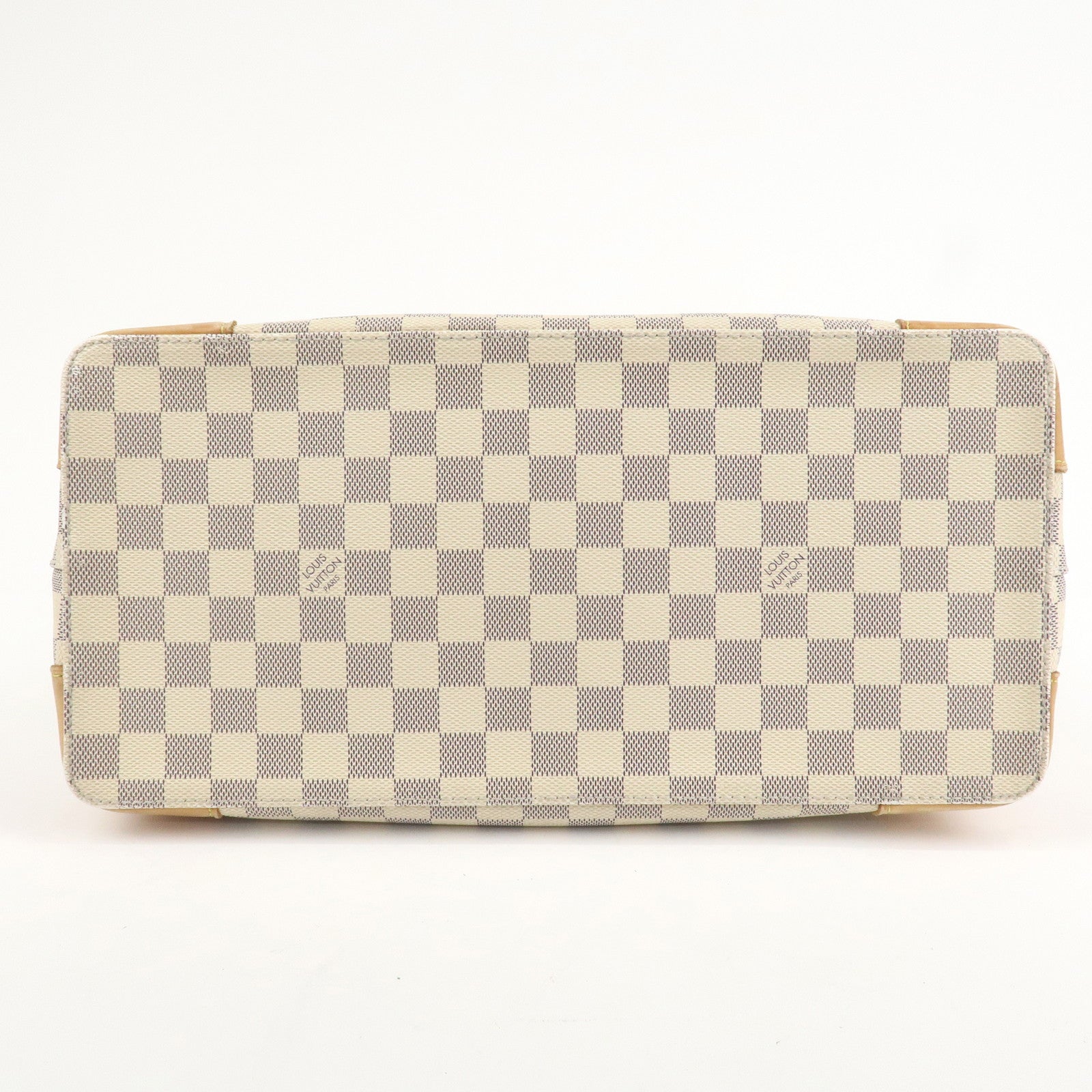 Louis Vuitton Damier Azur Hampstead MM Canvas Hand Bag N51206