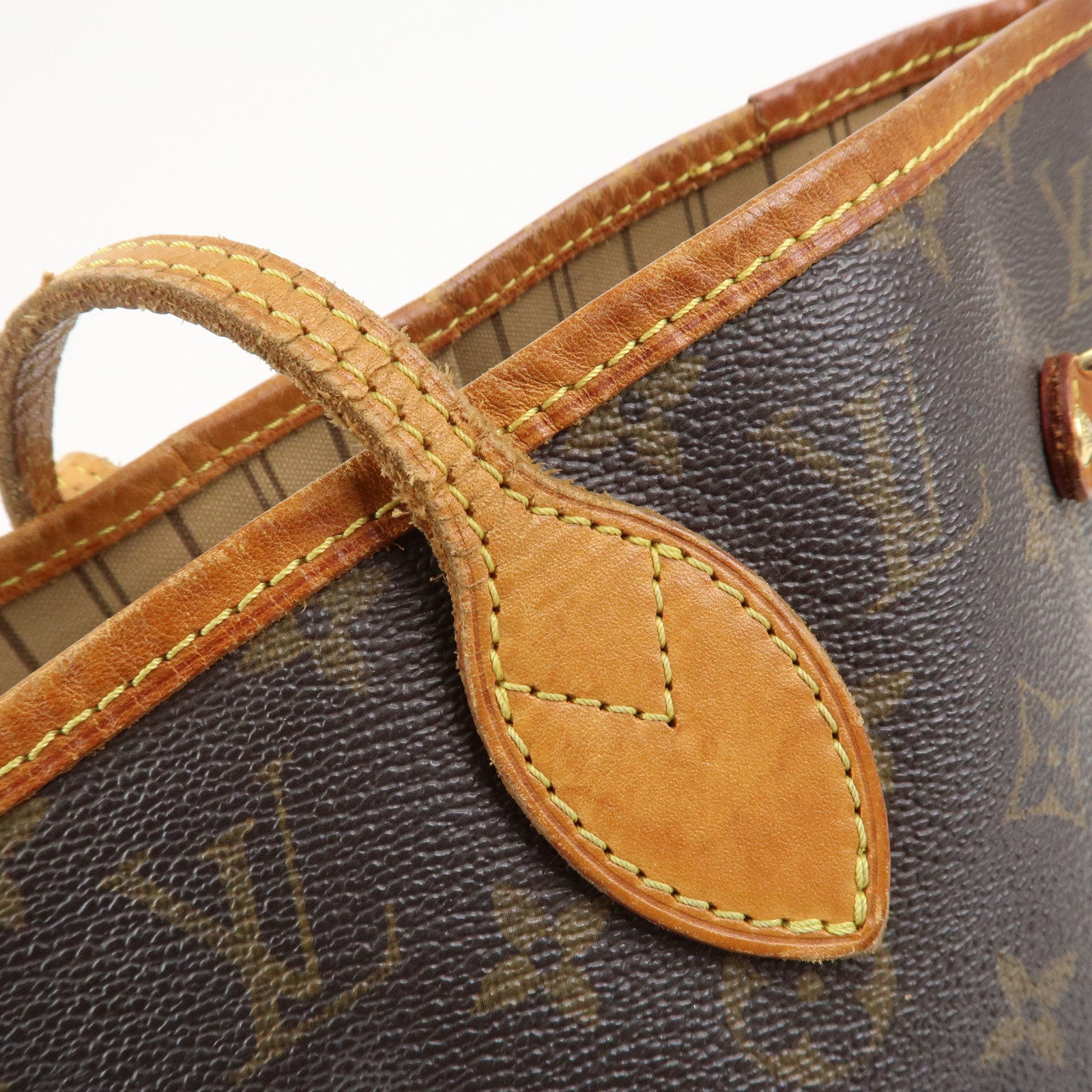 Louis Vuitton Monogram Neverfull MM Tote Bag Hand Bag M40995