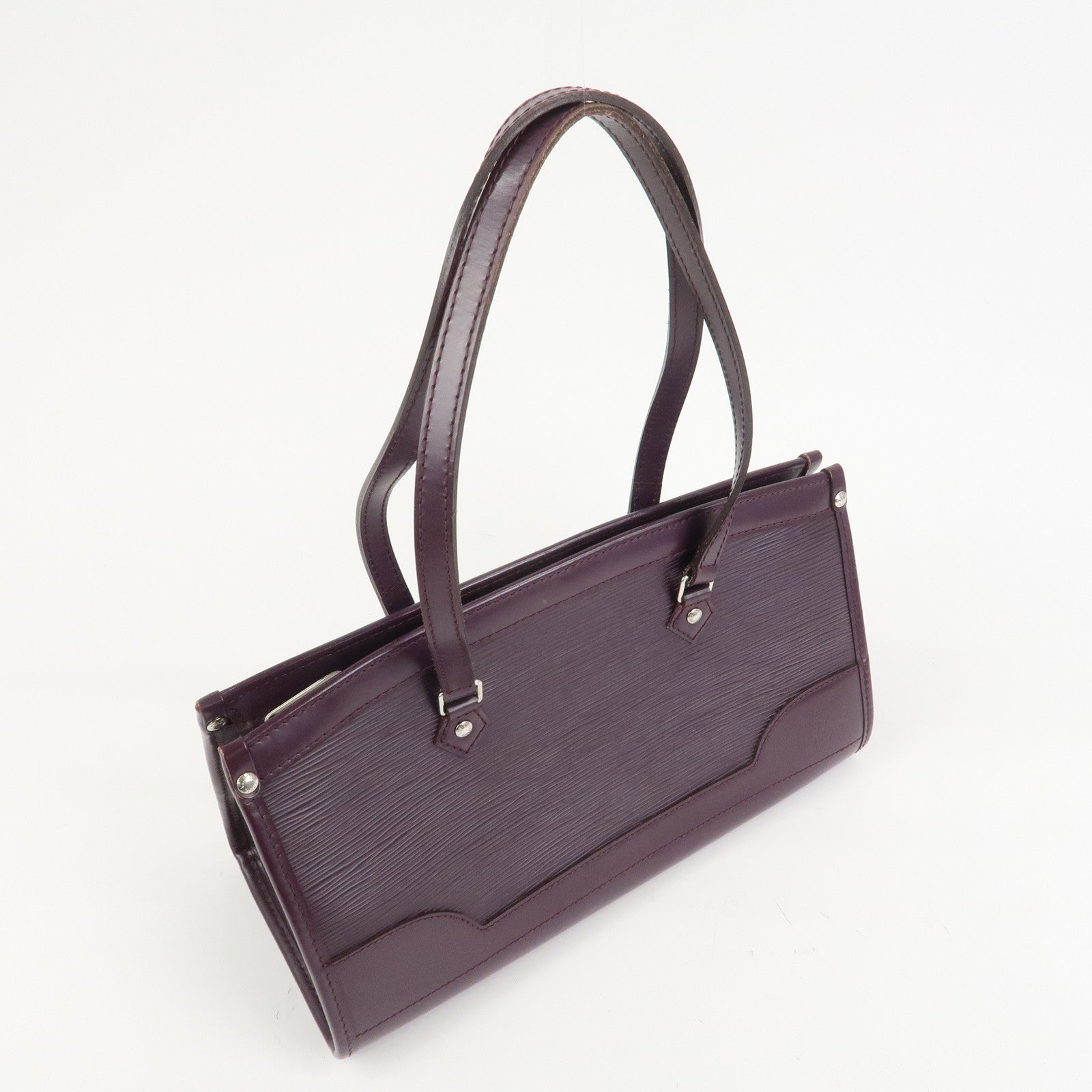 Louis Vuitton Epi Madeleine PM Shoulder Bag Hand Bag Cassis M5933K