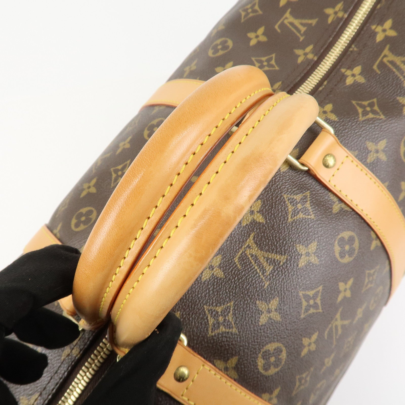 Louis Vuitton Monogram Keep All Bandouliere 60 Boston Bag M41412