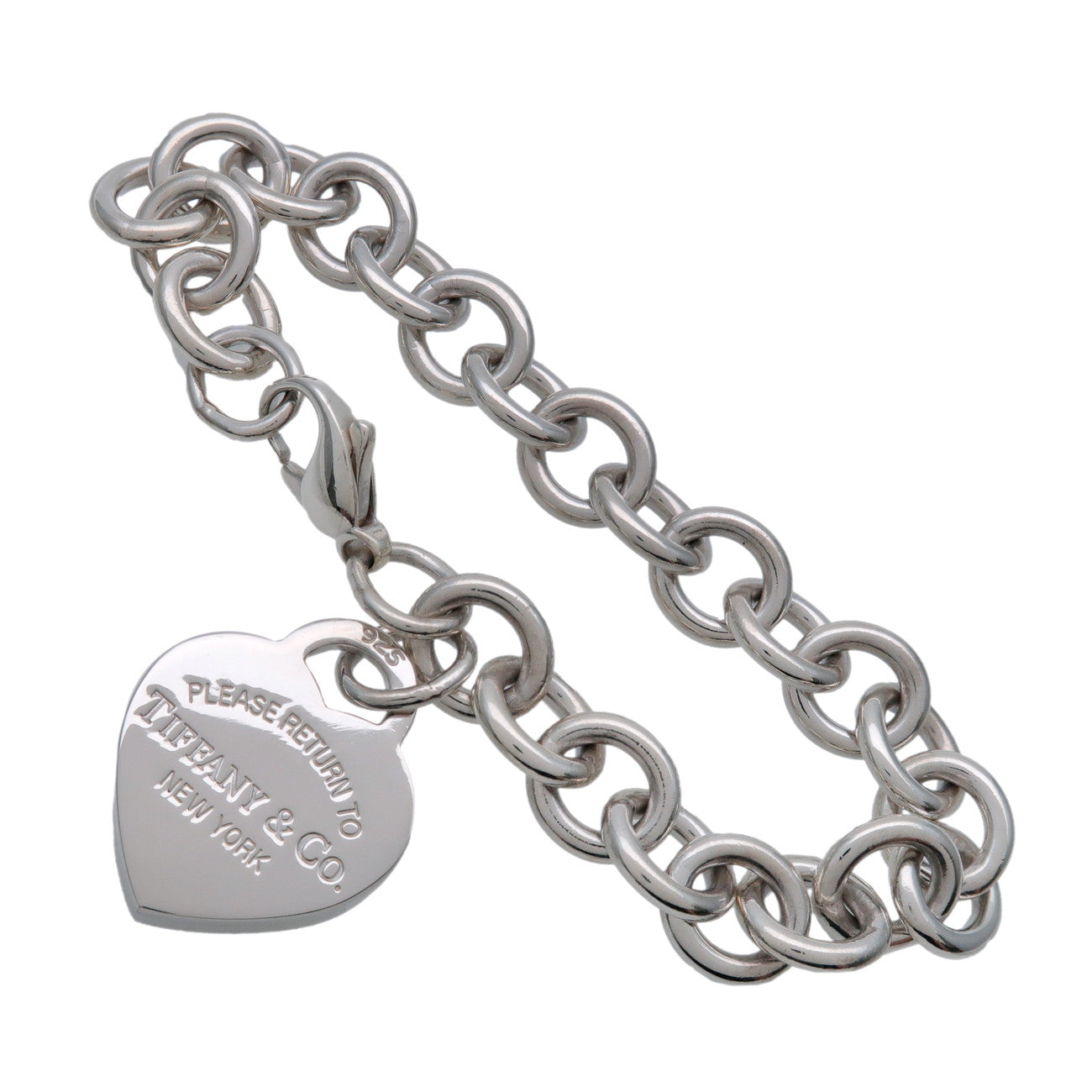 Tiffany & Co Return to Tiffany Heart Tag Bracelet SV925 Silver