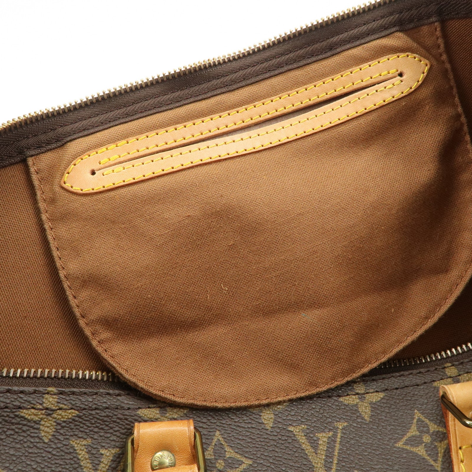 Louis Vuitton Monogram Speedy 40 Boston Bag Brown M41522