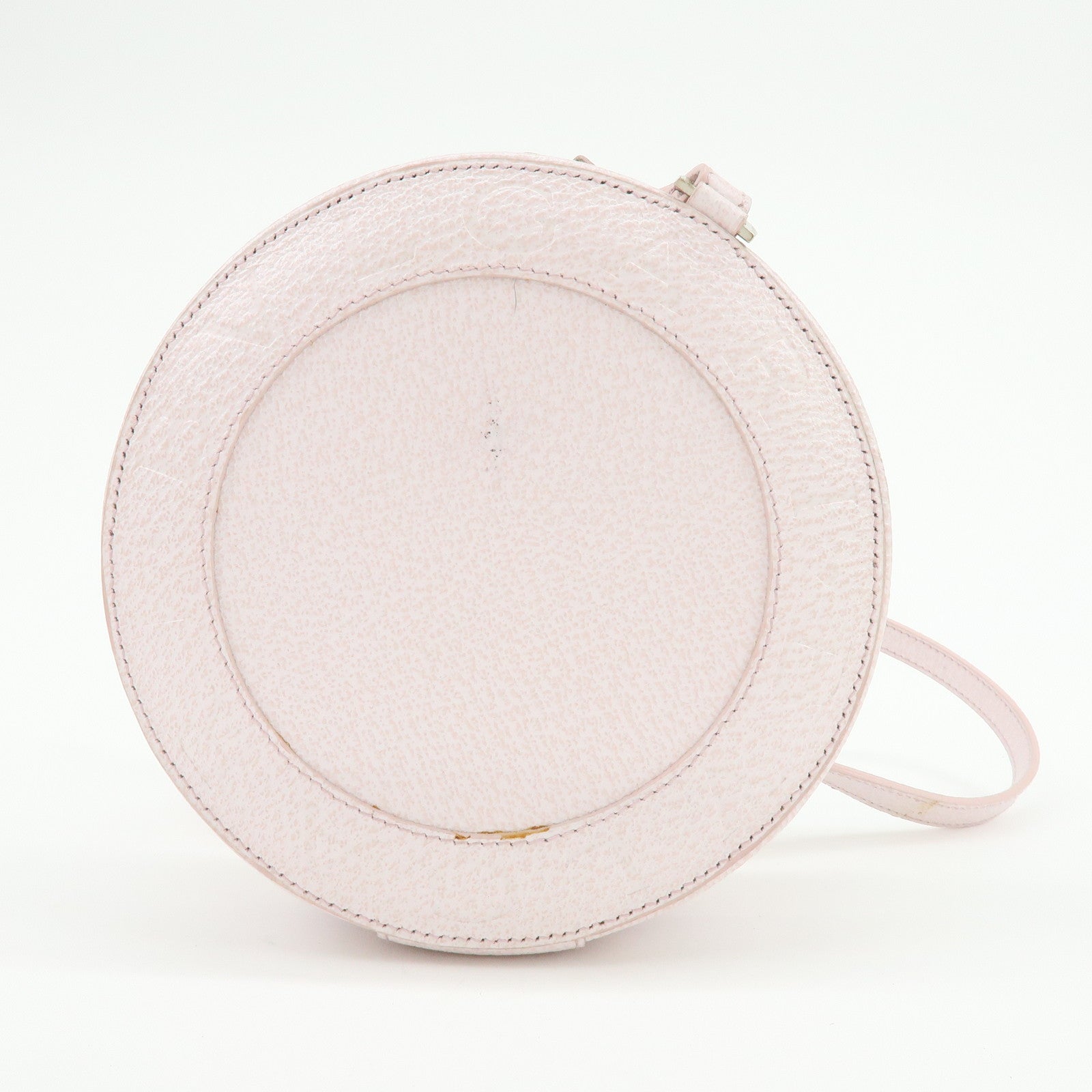 BVLGARI B-Zero1 Yo-Yo Leather Shoulder Bag Crossbody Bag Light Pink