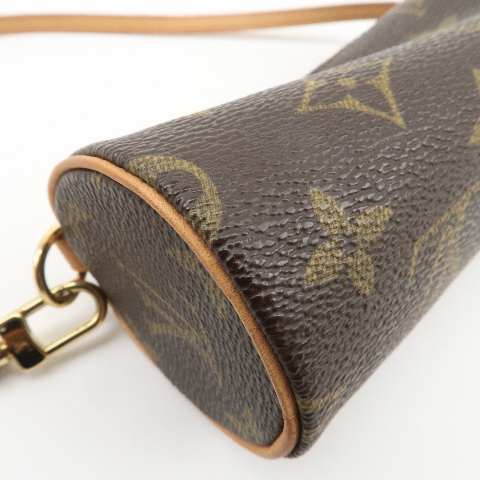 Louis Vuitton Monogram Mini Pouch for Papillon Bag Brown