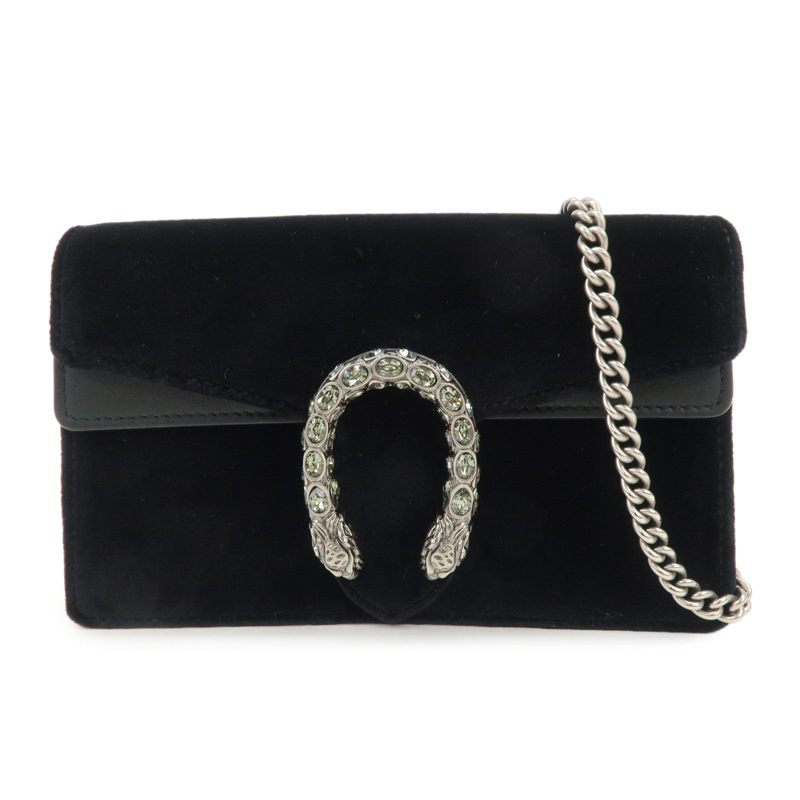 GUCCI Dionysus Super Mini Bag Velvet Chain Shoulder Bag 476432