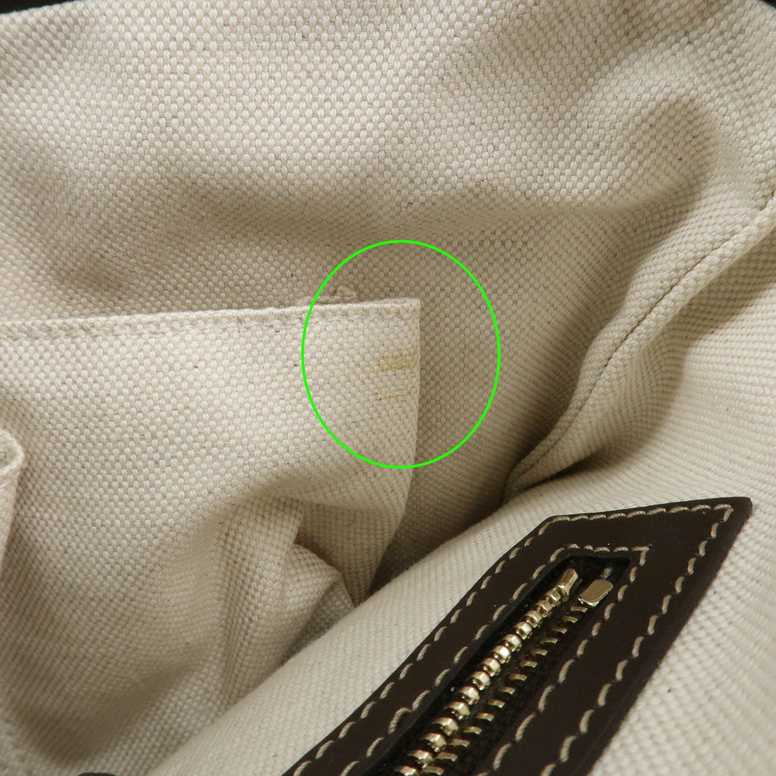 GUCCI Lovely Heart GG Canvas Leather Shoulder Bag Dark Brown 257072 Used