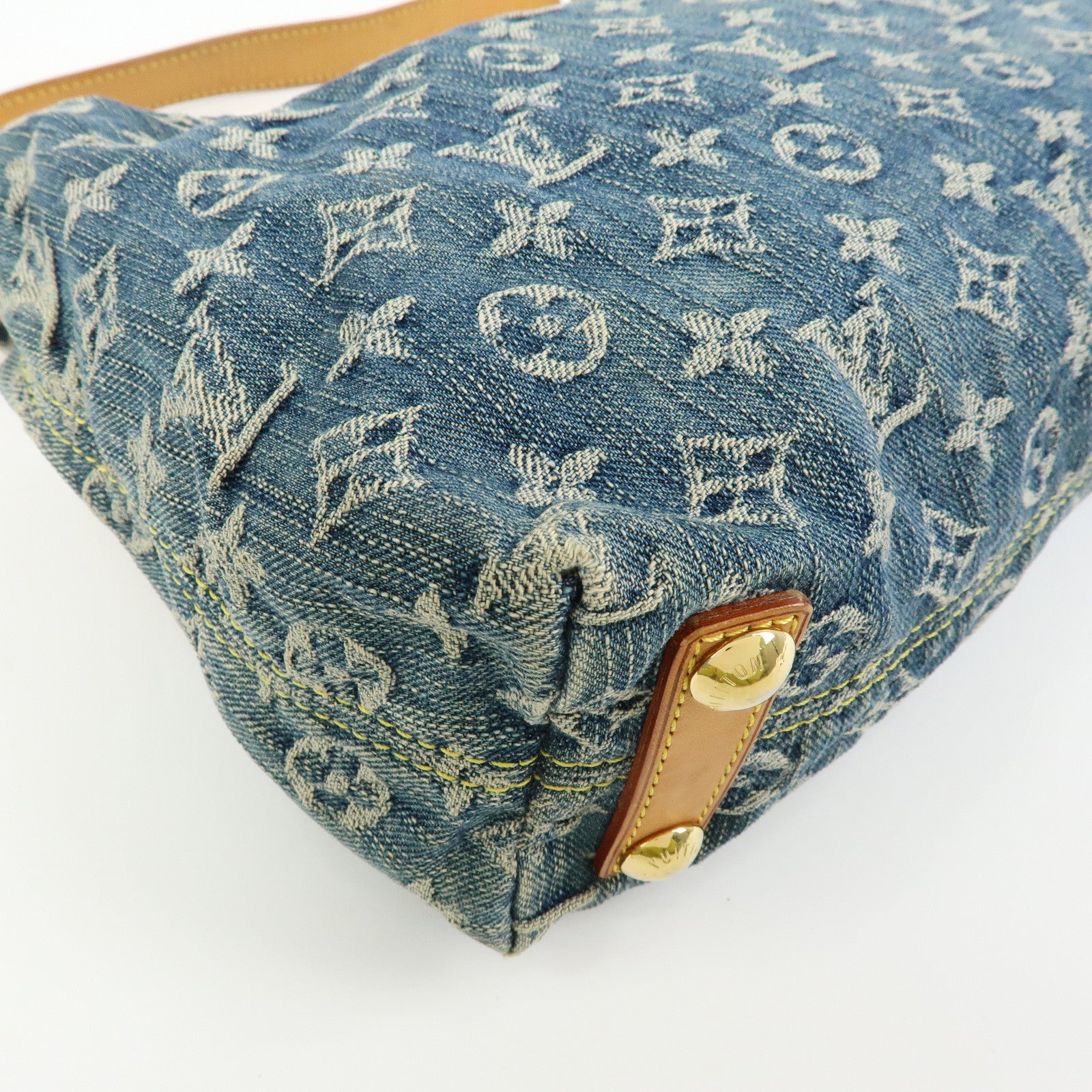 Louis Vuitton Monogram Denim Baggy PM 2Way Bag Shoulder Bag M95049