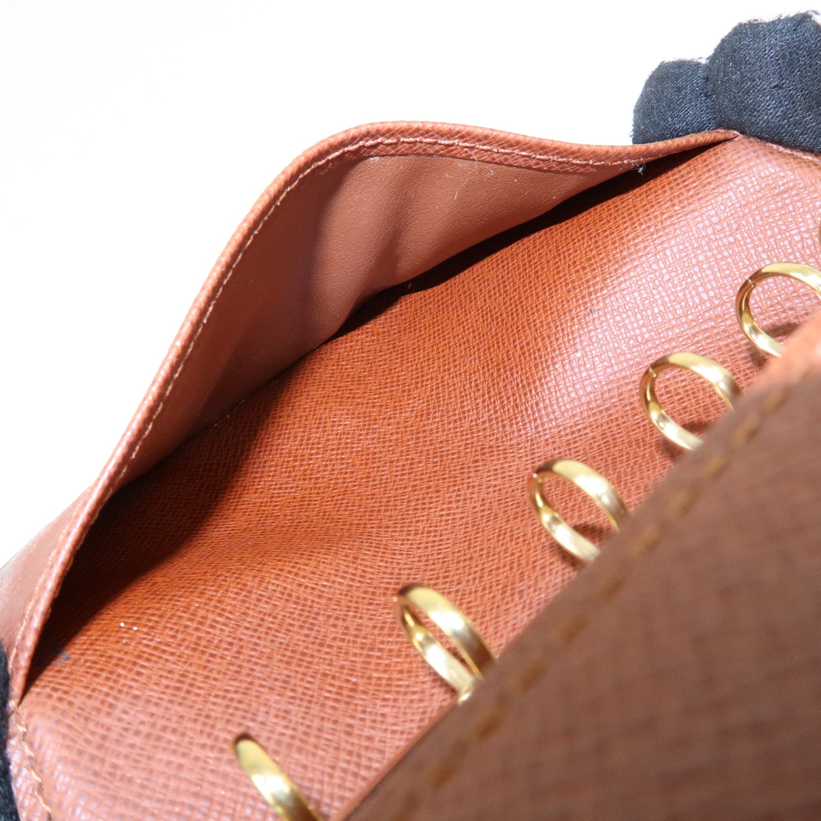 Louis Vuitton Monogram Agenda PM Planner Cover Brown R20005