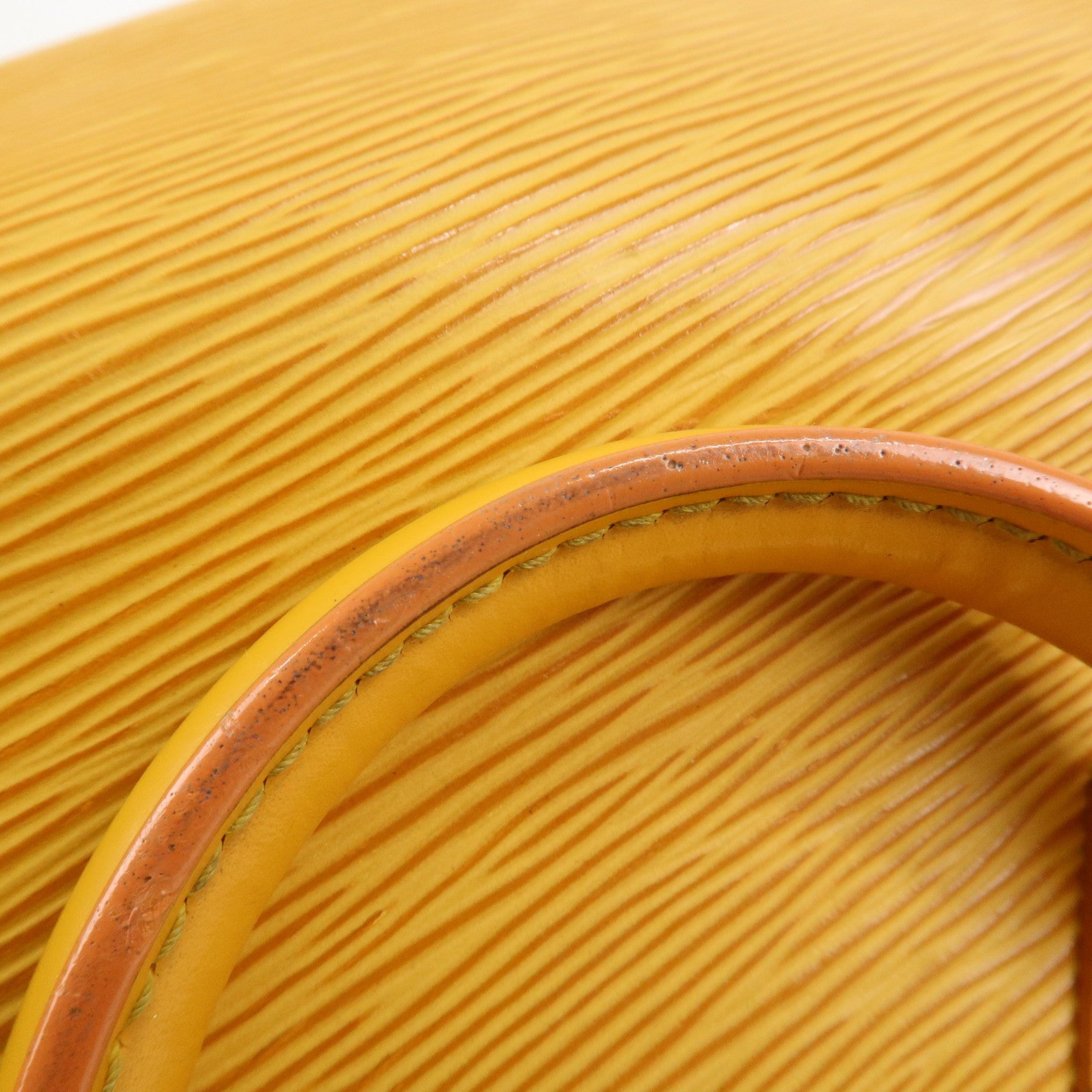 Louis Vuitton Epi Speedy 25 Boston Bag Hand Bag Yellow M43019 Used