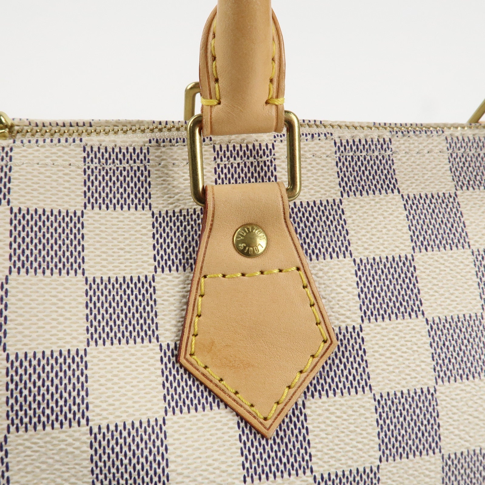 Louis Vuitton Damier Azur Speedy 25 Boston Bag Hand Bag N41534 Used