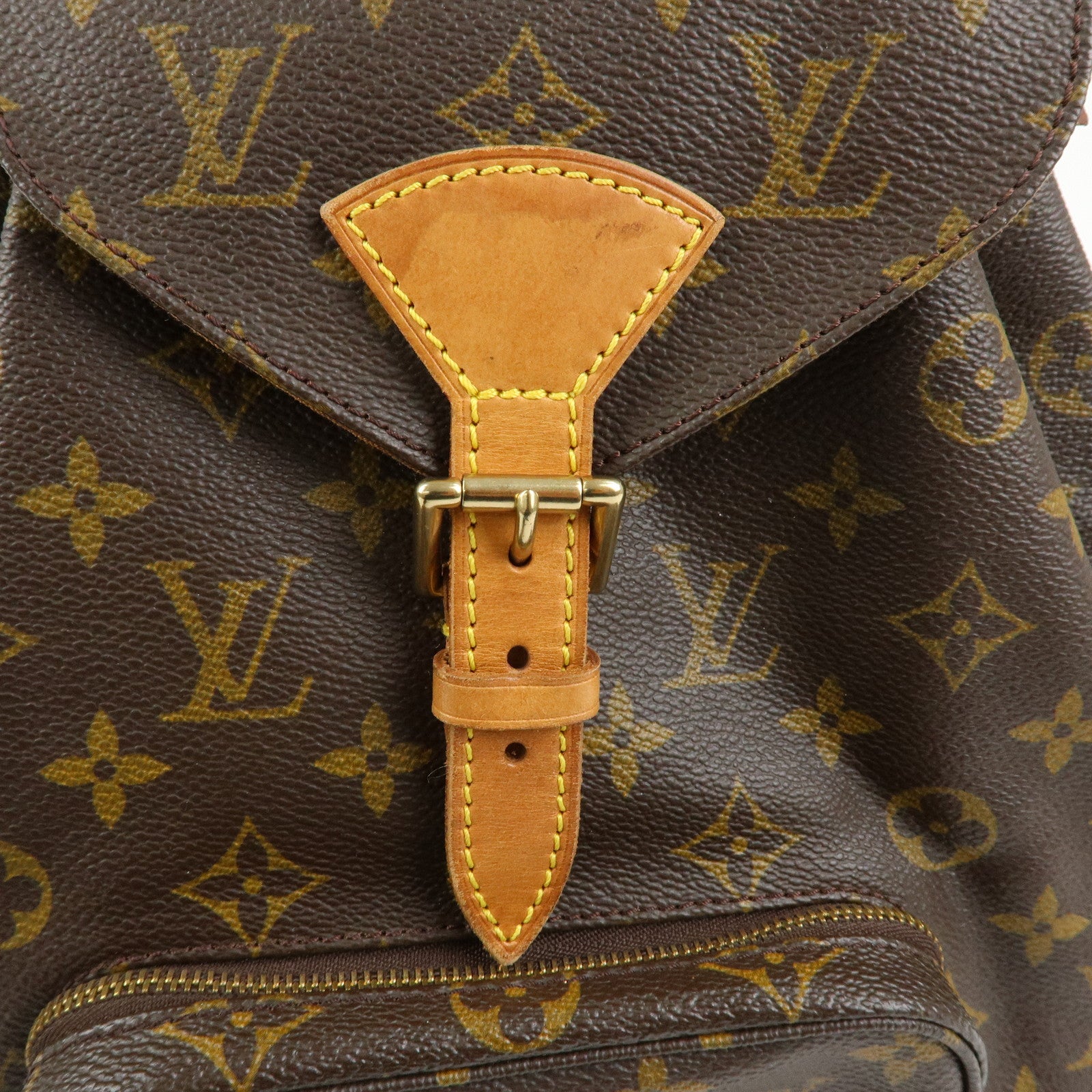 Louis Vuitton Monogram Montsouris MM Backpack Brown M51136